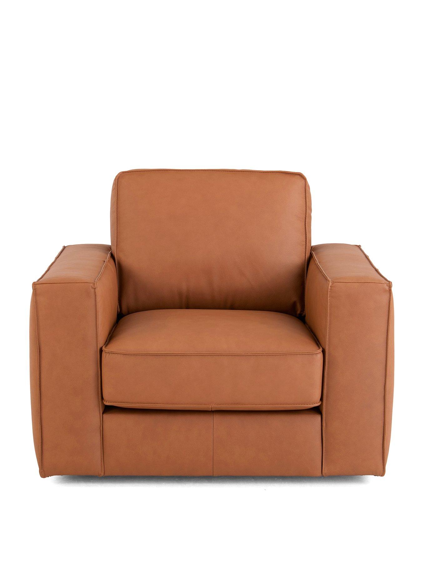 Image 2 of 6 of The Very Collection Atalia Leather Armchair - FSC&reg; Certified