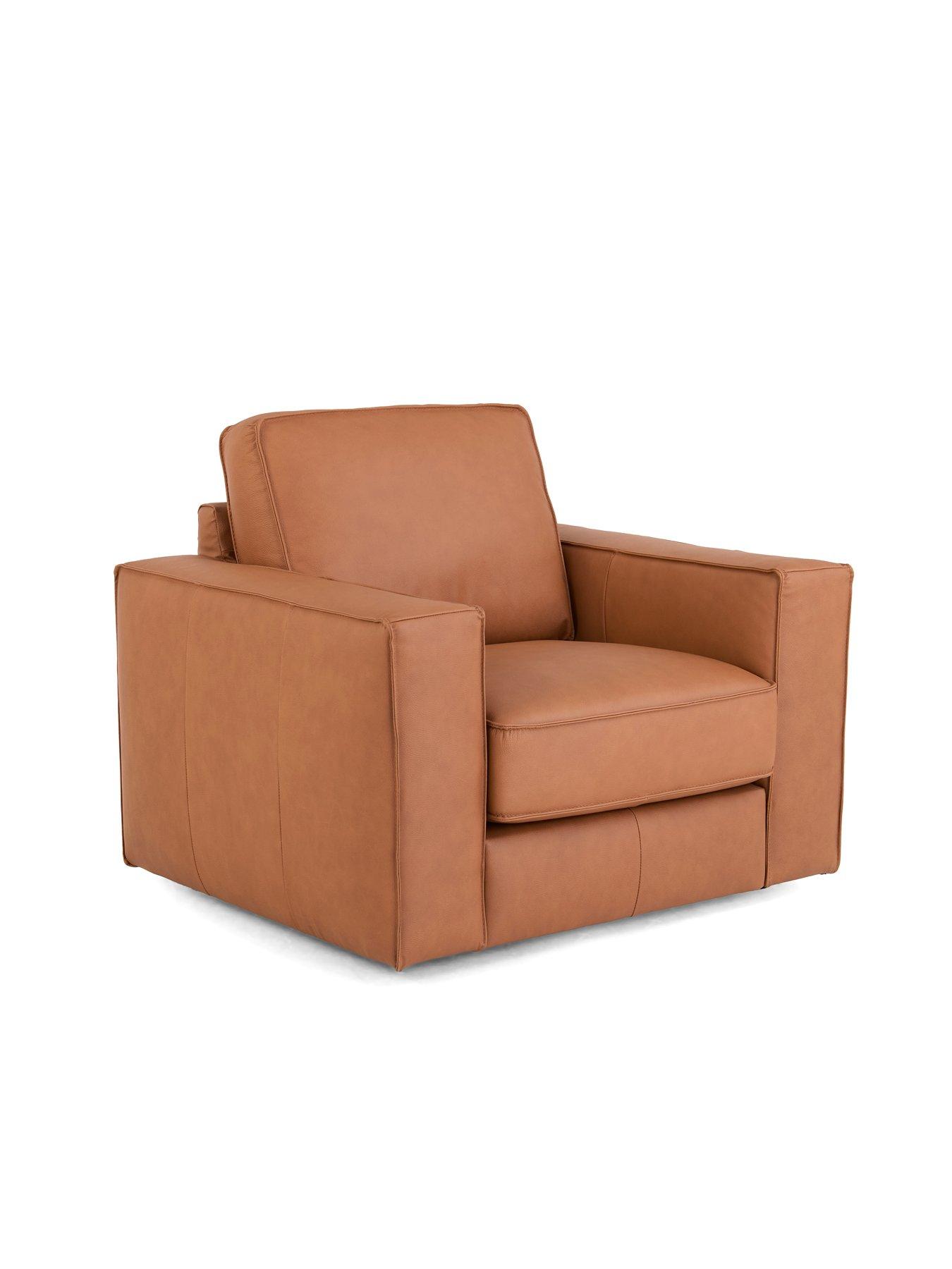 Image 3 of 6 of The Very Collection Atalia Leather Armchair - FSC&reg; Certified