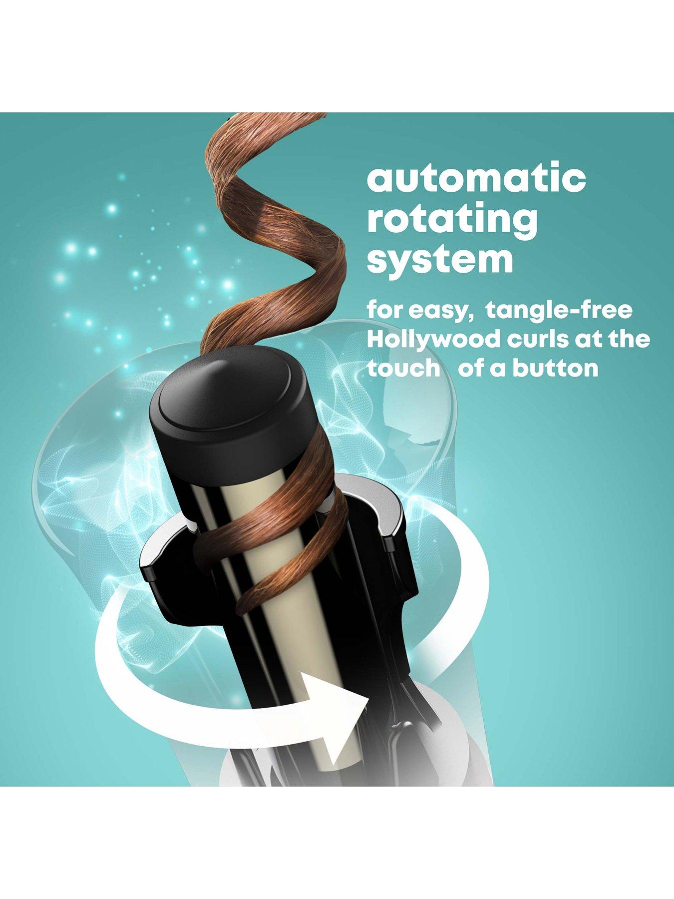  image of revamp-hollywood-curl-auto-rotate-ceramic-curler-white
