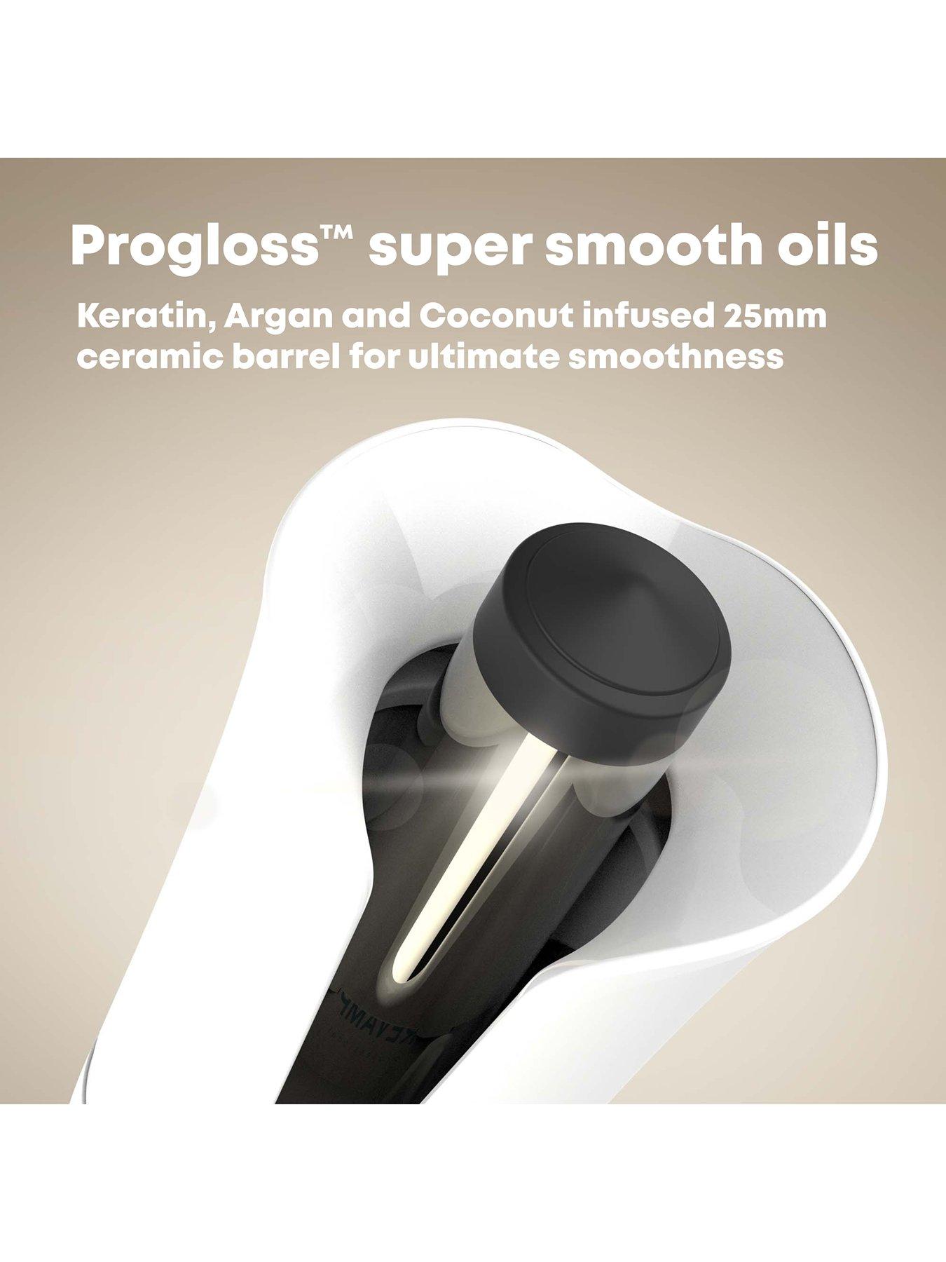  image of revamp-hollywood-curl-auto-rotate-ceramic-curler-white