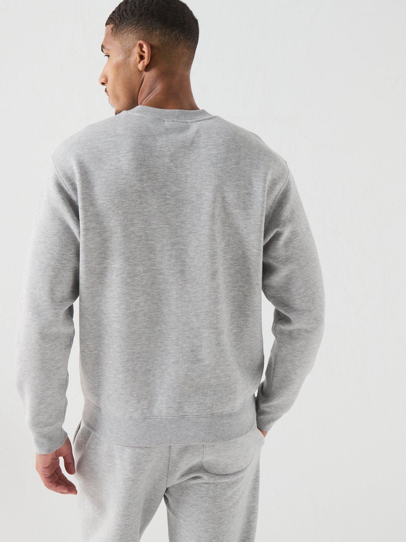 Image 2 of 6 of New Balance Mens Sport Essentials Fleece Crew Sweatshirt - Grey