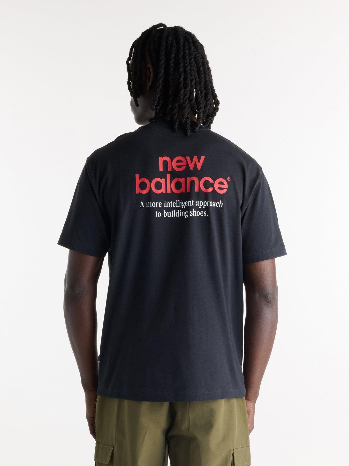 Image 1 of 5 of New Balance Mens Intelligent T-Shirt - Black