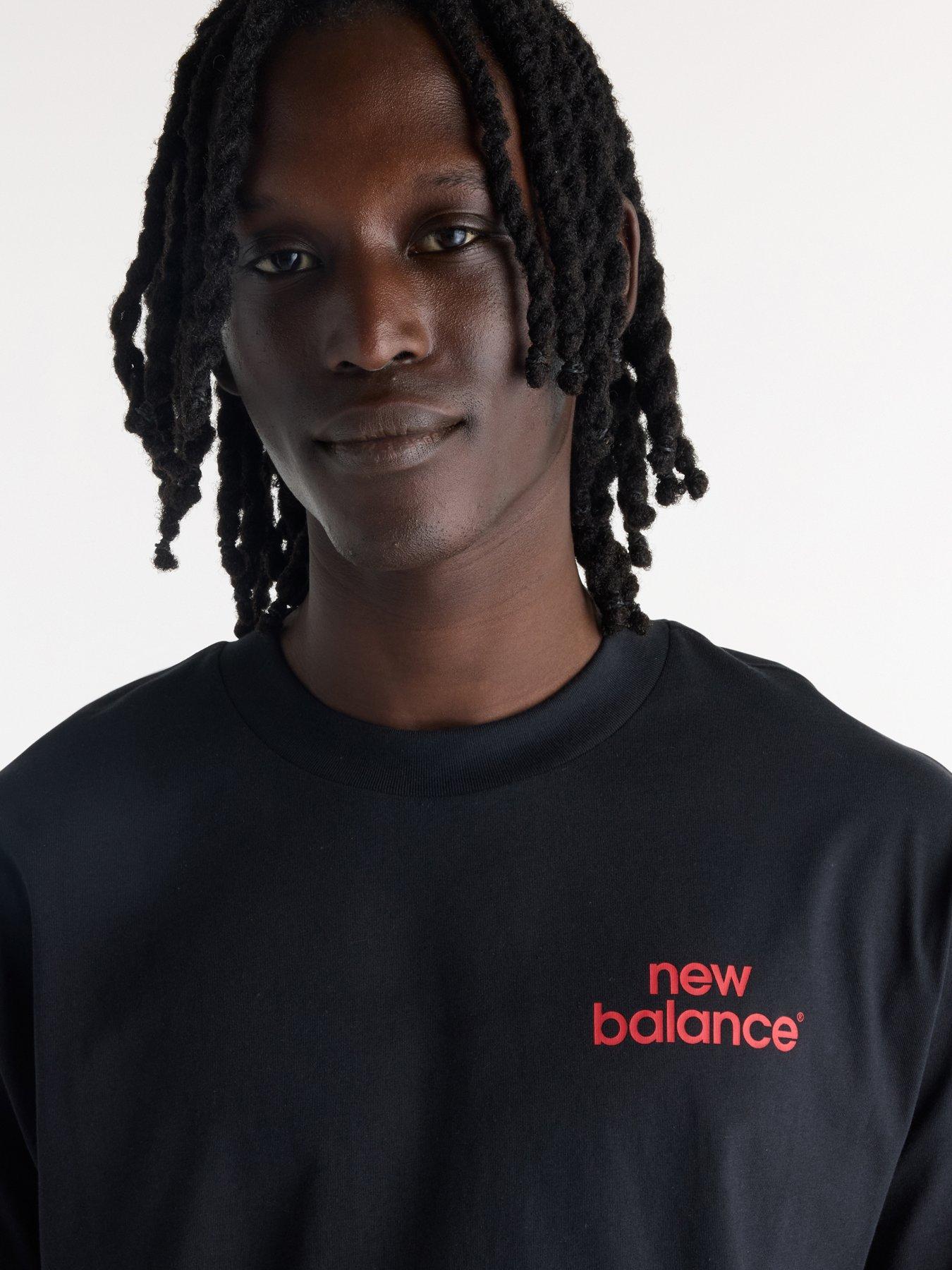 Image 4 of 5 of New Balance Mens Intelligent T-Shirt - Black