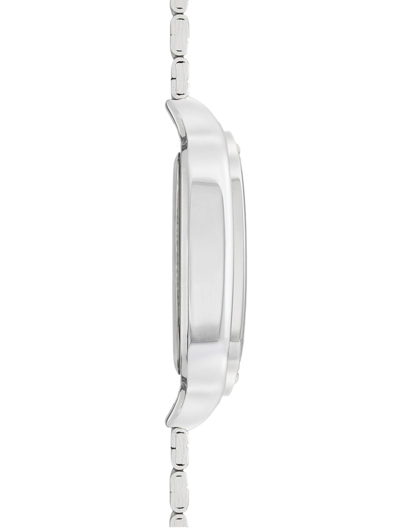 Image 5 of 6 of Sekonda Mens Rene Silver Stainless Steel Strap with White Dial Analogue Watch