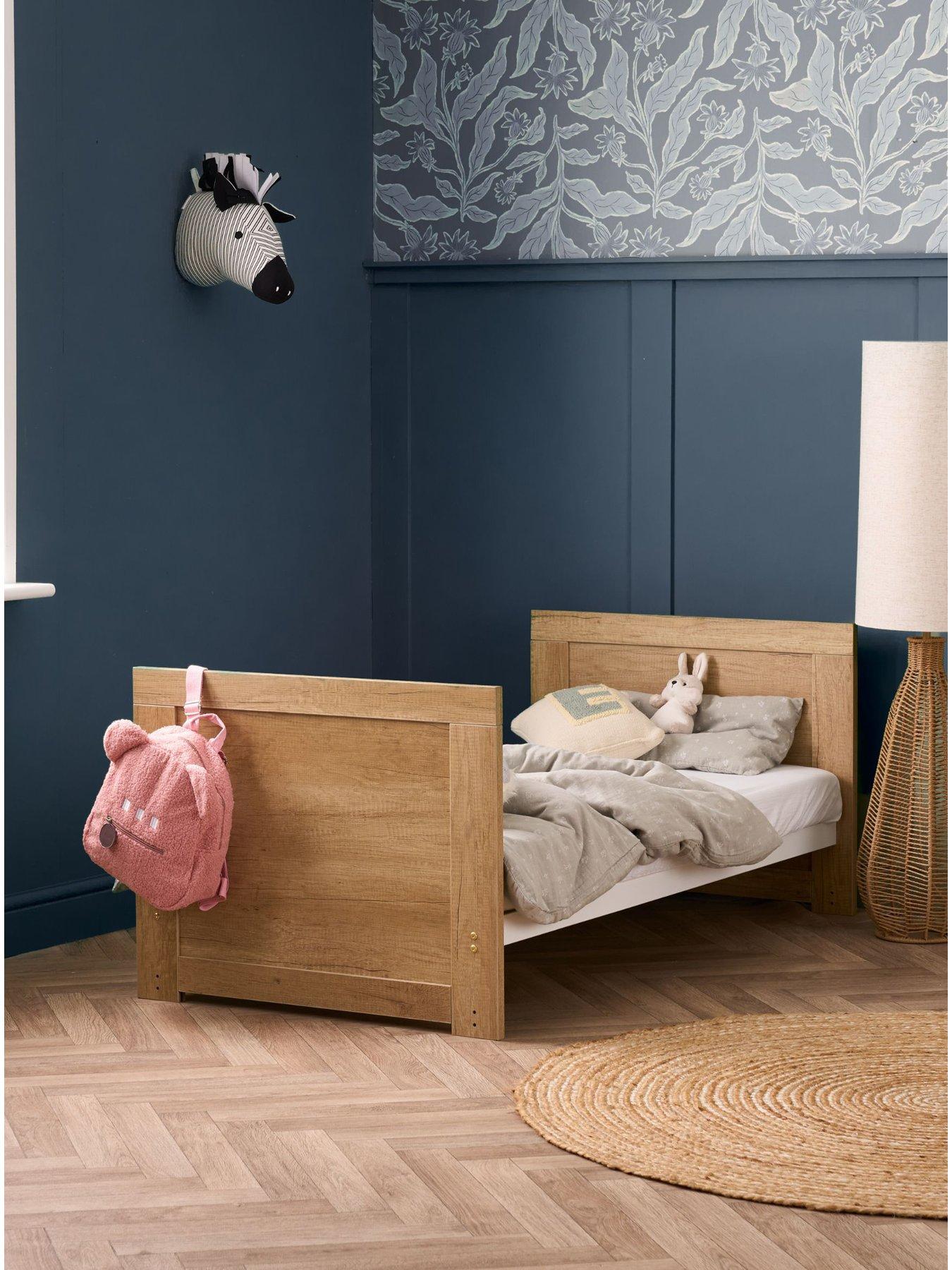 Image 3 of 7 of Obaby Nika 2 piece Room Set - Oak & White