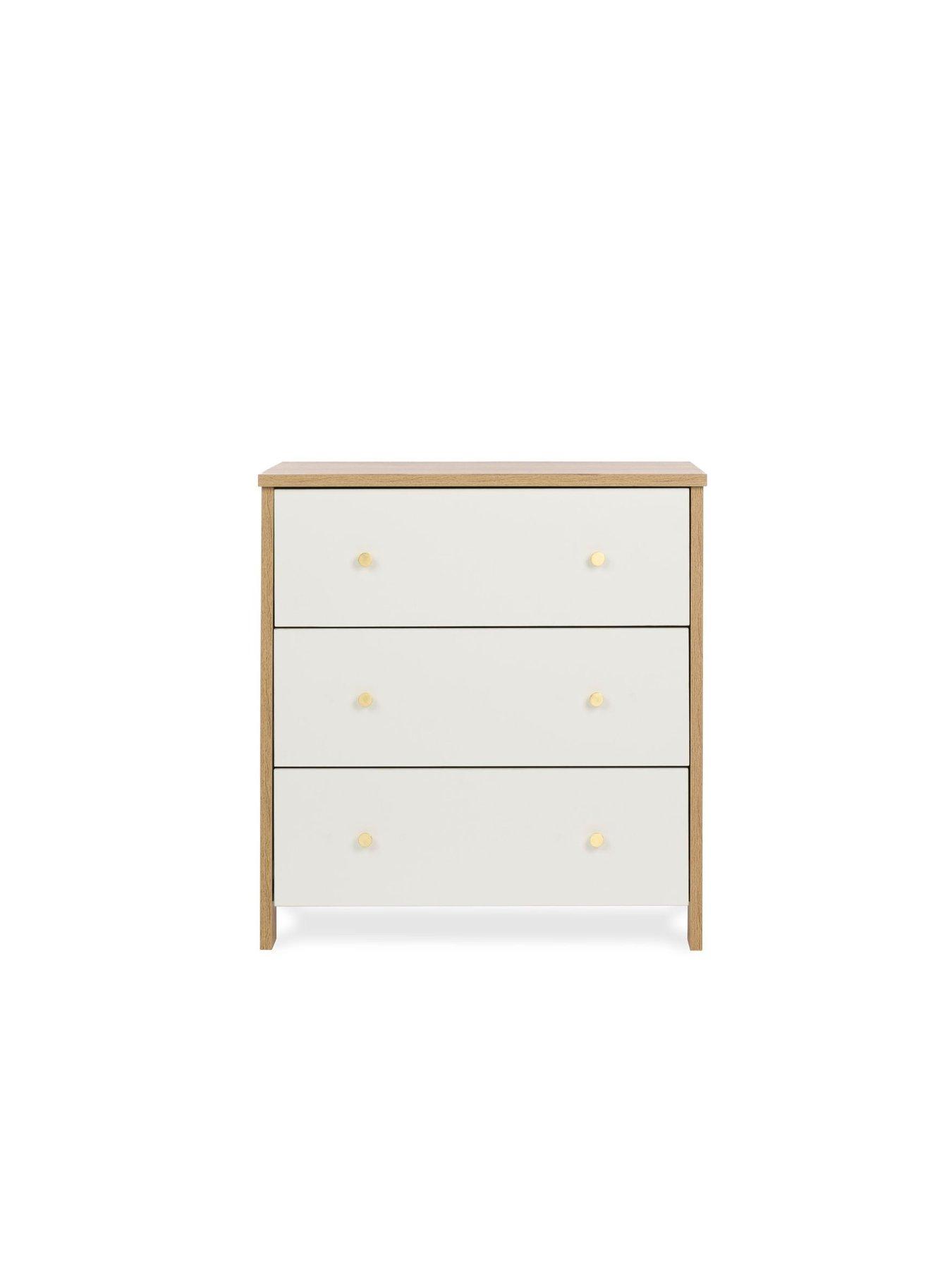 Image 6 of 7 of Obaby Nika Changing Unit - Oak &amp; White