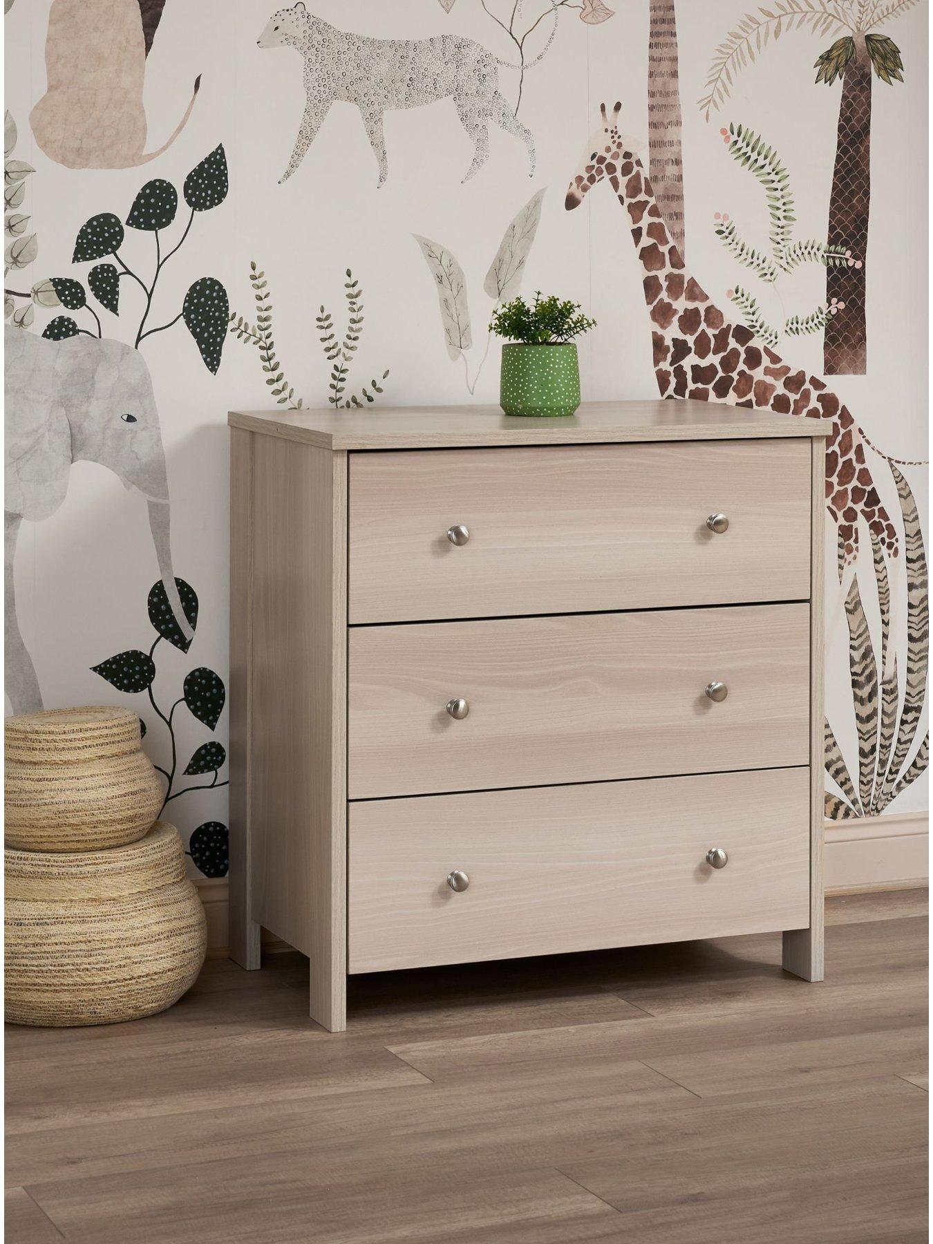 Image 3 of 7 of Obaby Nika 3-piece Nursery Furniture Room Set - Aspen