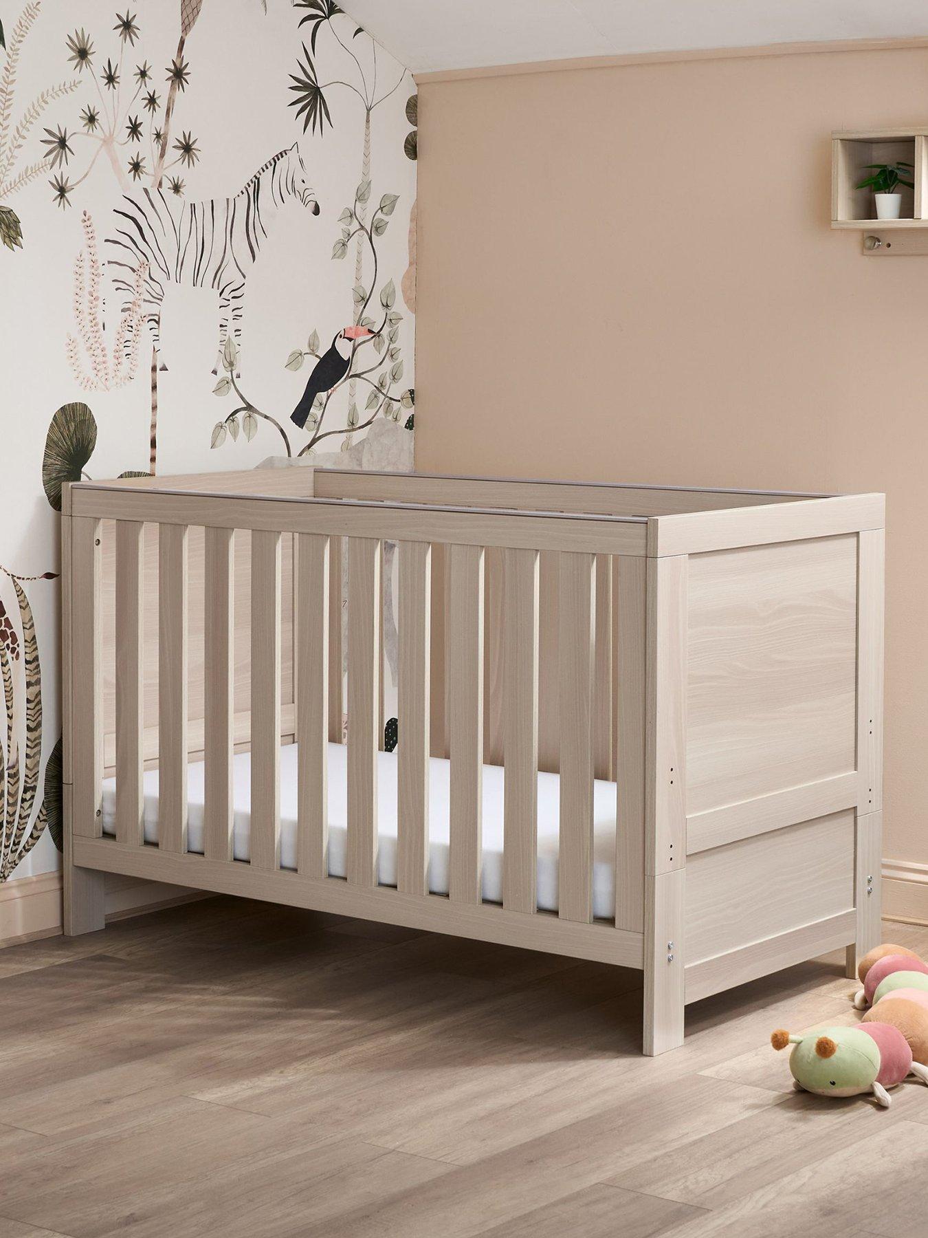 Image 1 of 7 of Obaby Nika Cot Bed - Aspen