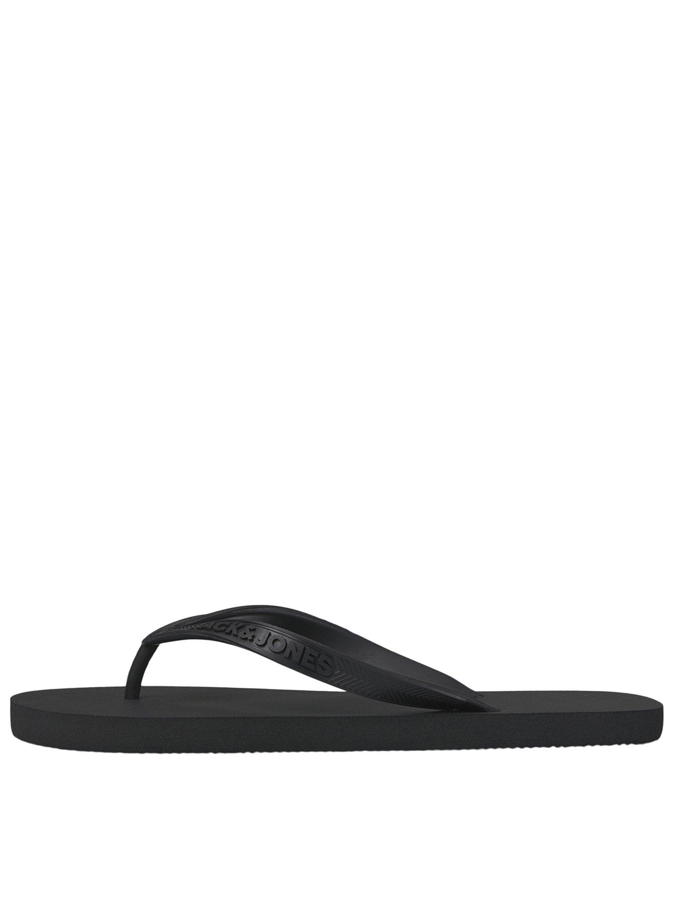 Image 1 of 4 of Jack & Jones Eva Flip Flop - Black