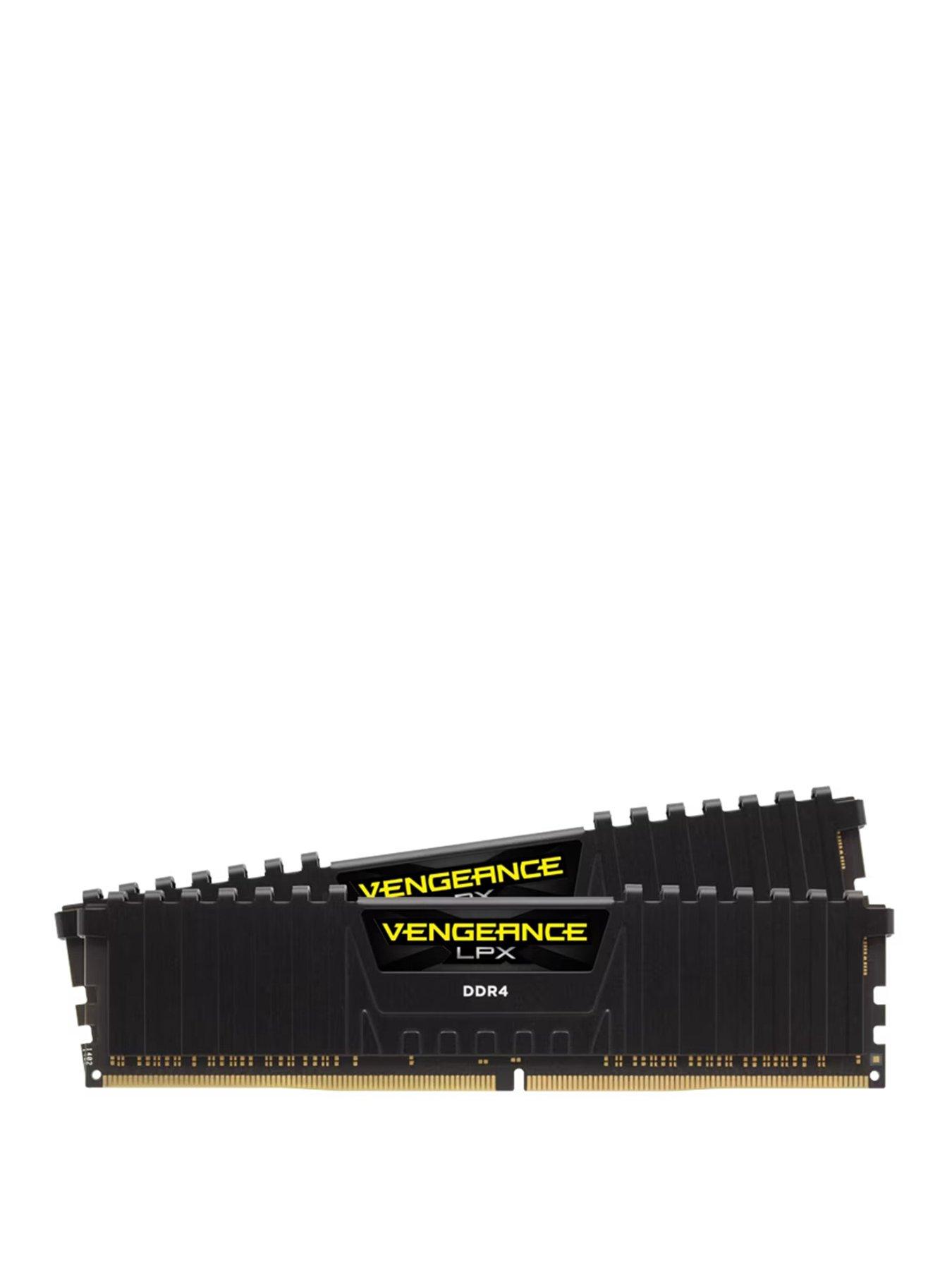CORSAIR VENGEANCE LPX 16GB DDR4 DRAM 3200MHz Memory Kit D/K - Black