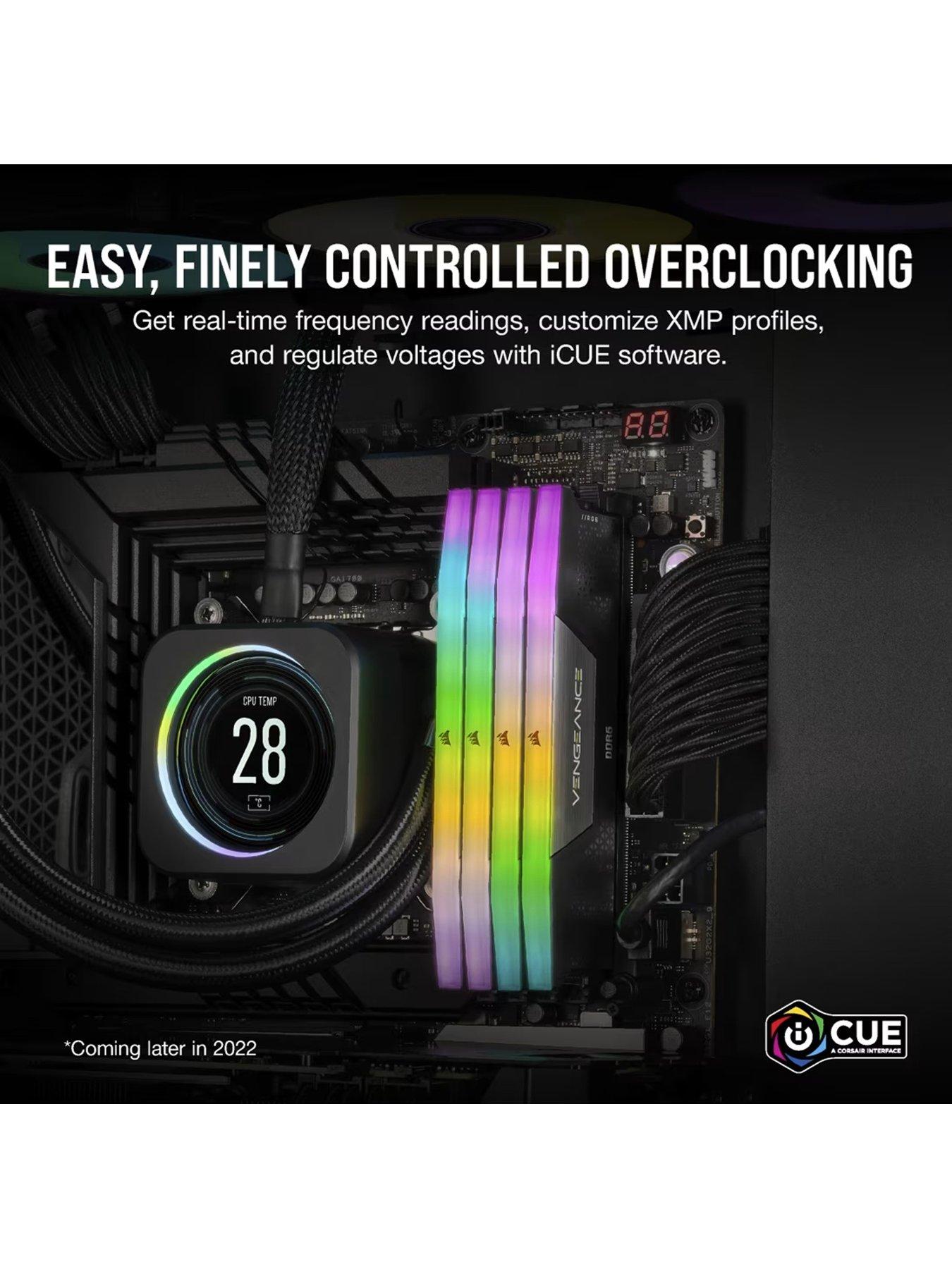  image of corsair-vengeance-rgb-32gb-ddr5-dram-6000mhz-memory-kit-dk-black