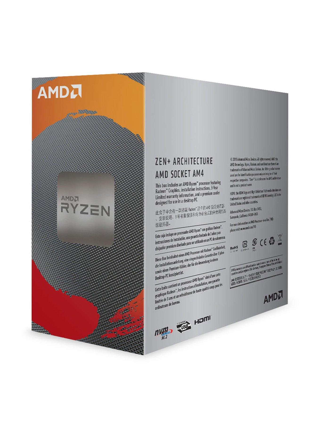 image of amd-ryzen-3-3200g-am4-processor