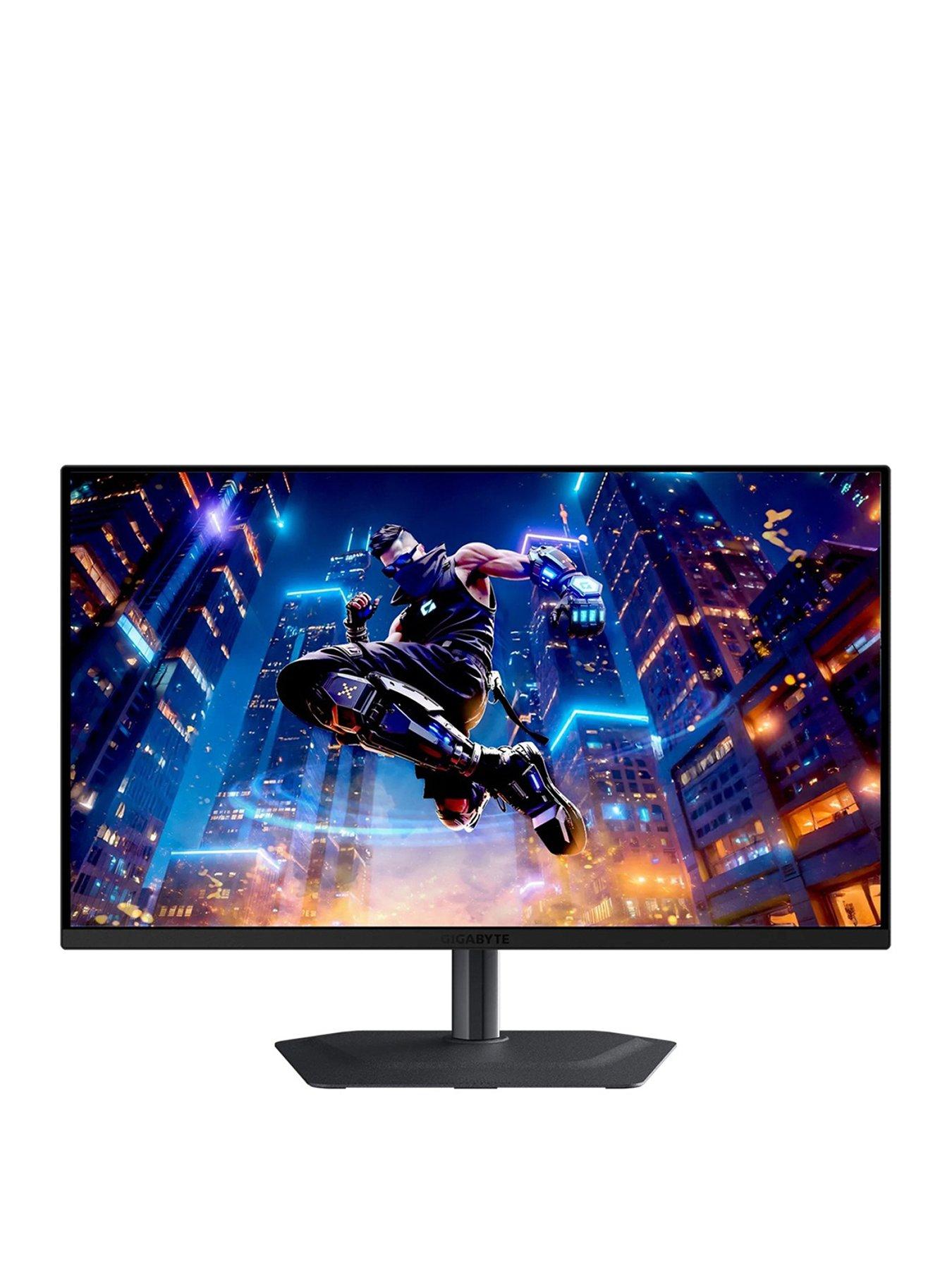 Image 1 of 7 of GIGABYTE MO27Q3 27in OLED 2K QHD Gaming Monitor - 360Hz, 0.03ms, FreeSync Premium Pro, VESA DisplayHDR True Black 400