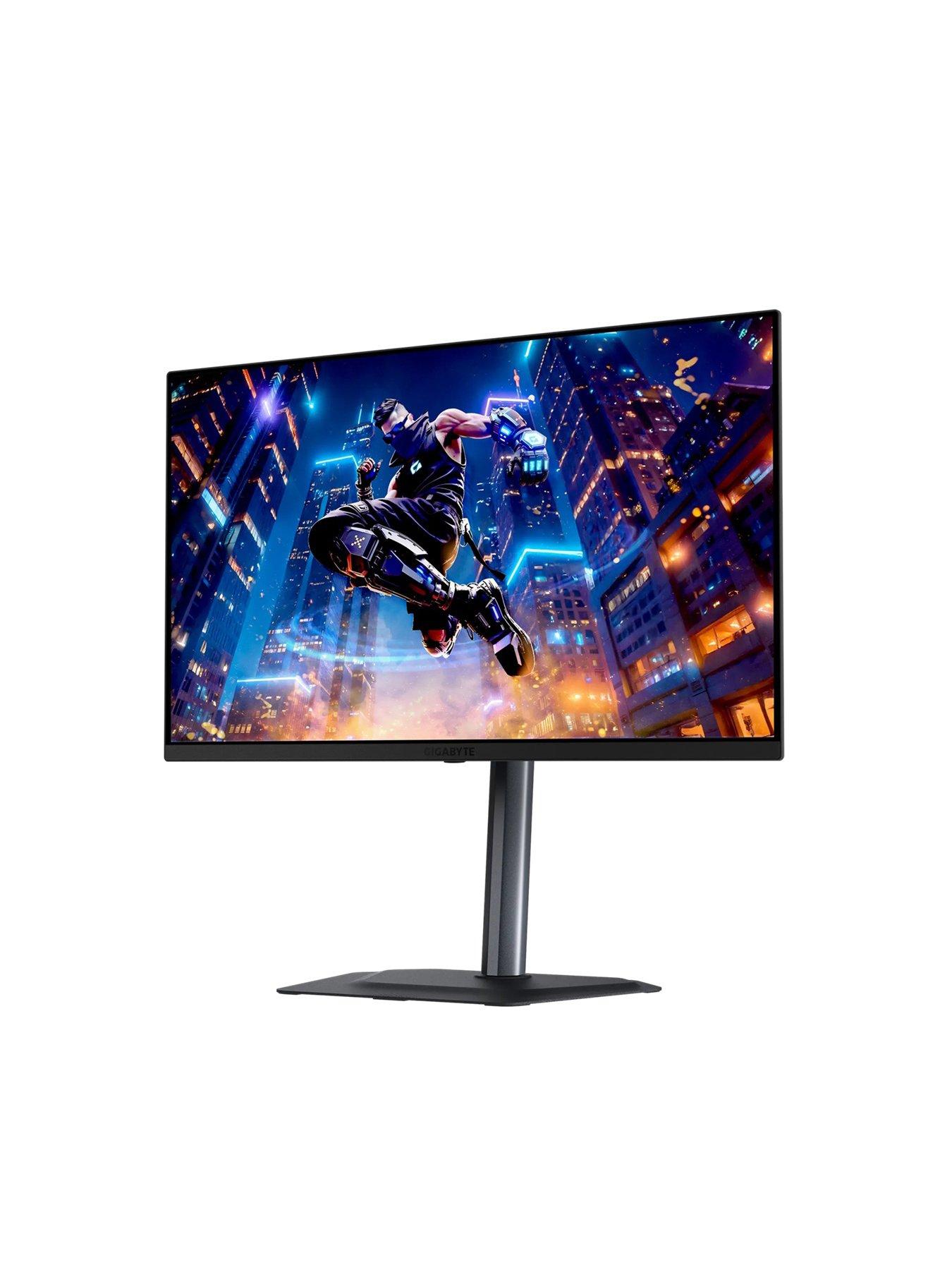 Image 2 of 7 of GIGABYTE MO27Q3 27in OLED 2K QHD Gaming Monitor - 360Hz, 0.03ms, FreeSync Premium Pro, VESA DisplayHDR True Black 400