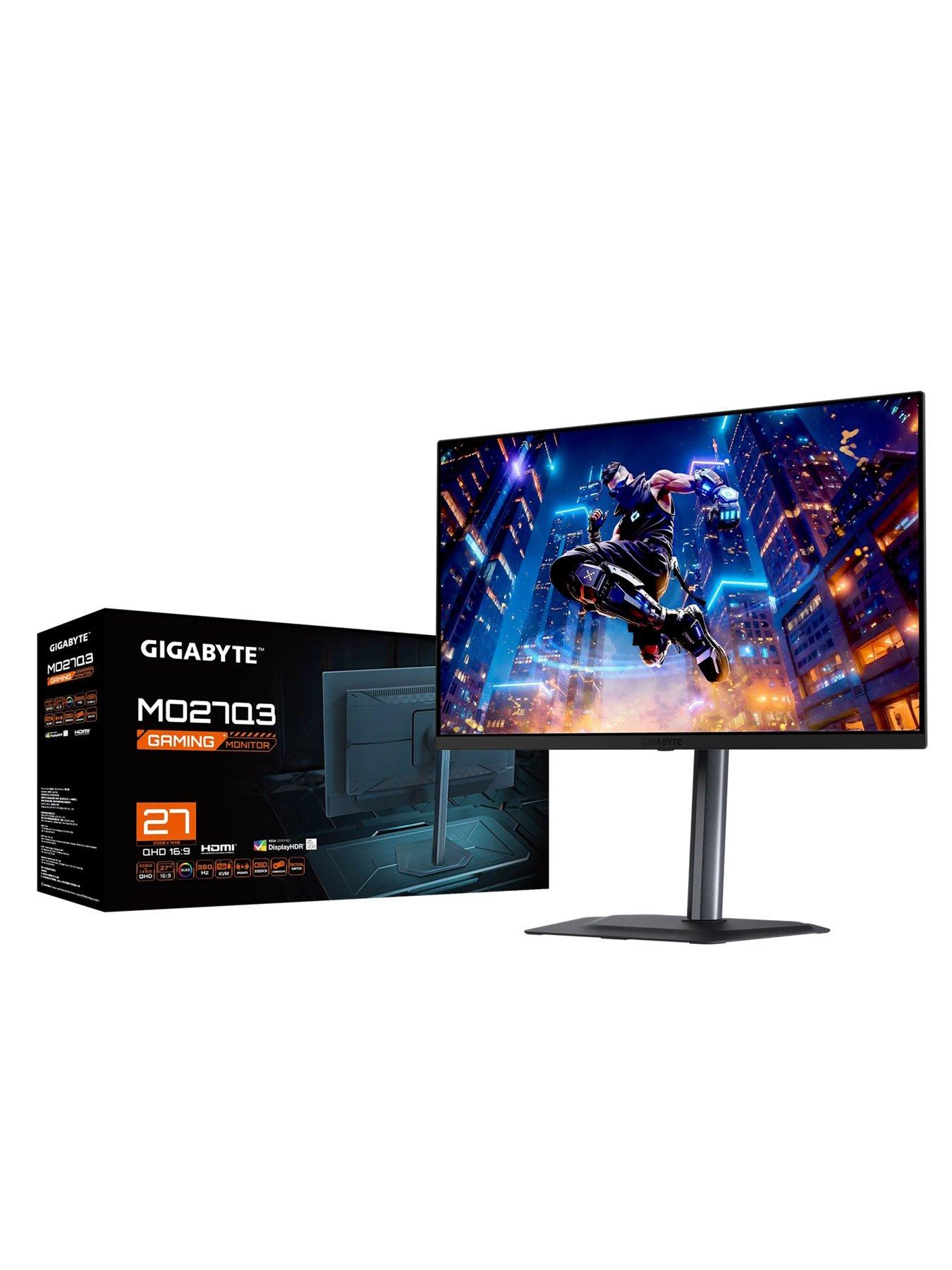 Image 7 of 7 of GIGABYTE MO27Q3 27in OLED 2K QHD Gaming Monitor - 360Hz, 0.03ms, FreeSync Premium Pro, VESA DisplayHDR True Black 400