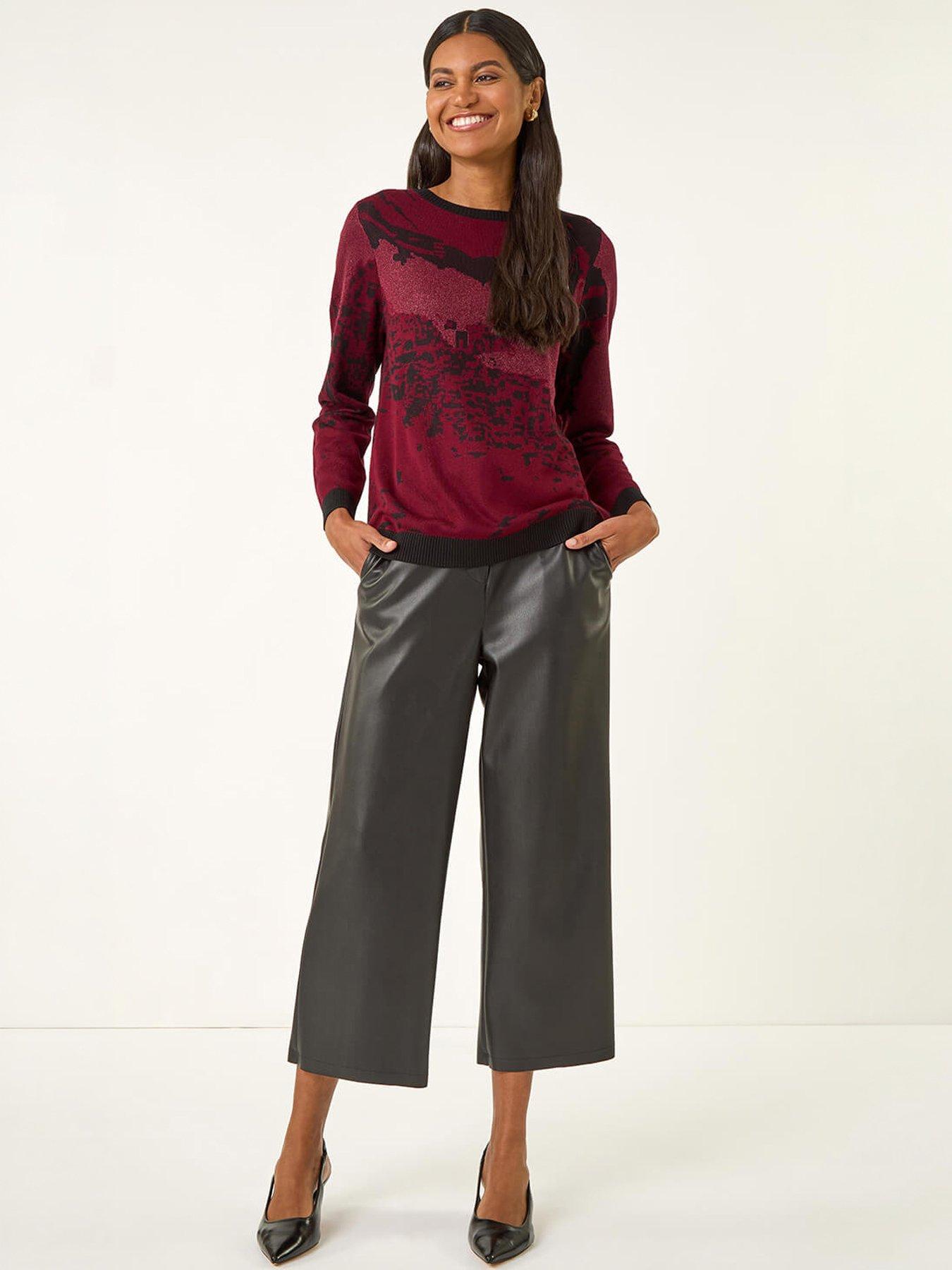 Image 3 of 5 of Roman Shimmer Colour Block Knit Jumper
