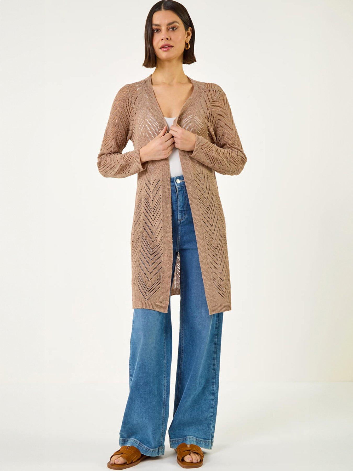 Image 1 of 5 of Roman Knitted Longline Cardigan