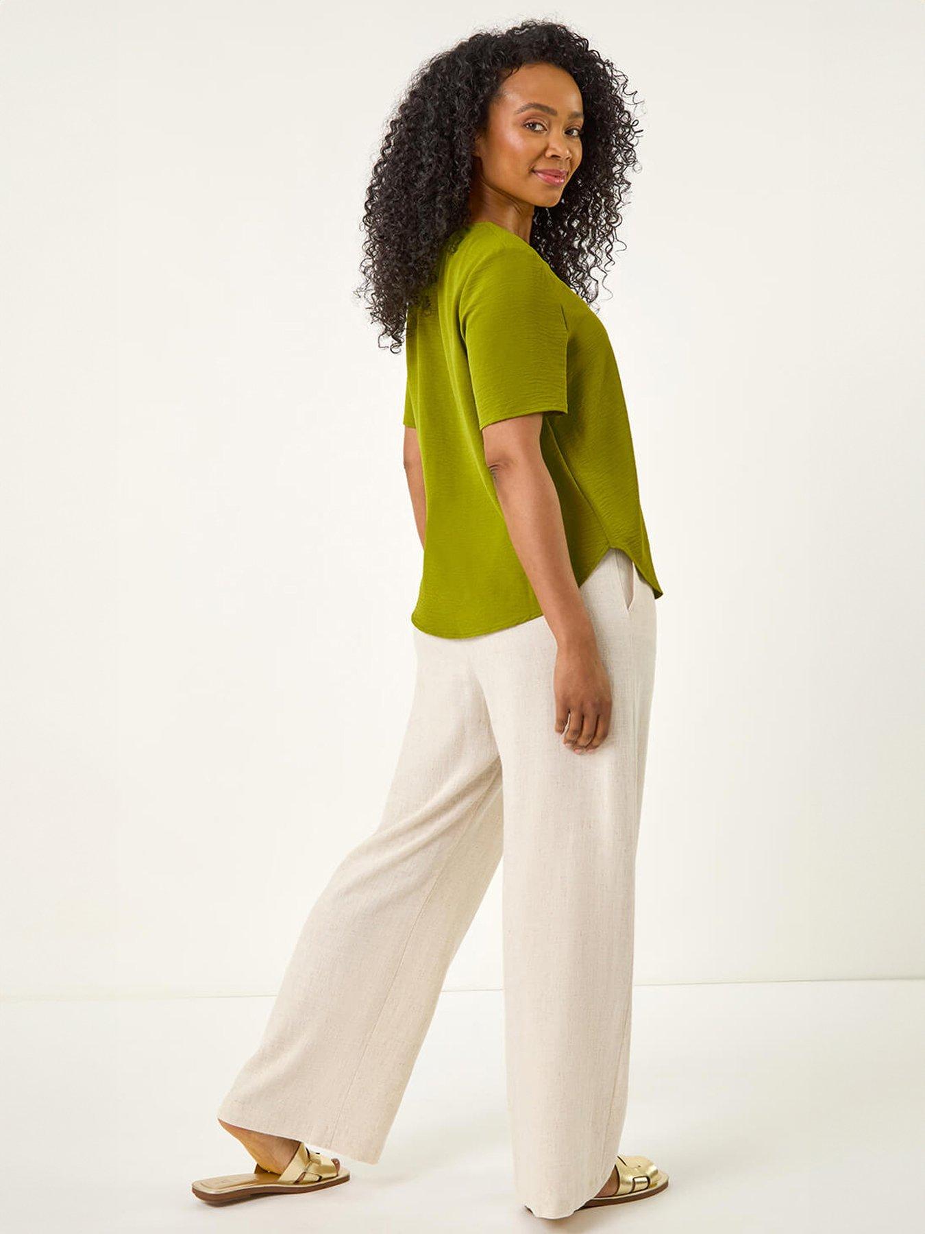Image 2 of 5 of Roman Petite Button Through Blouse