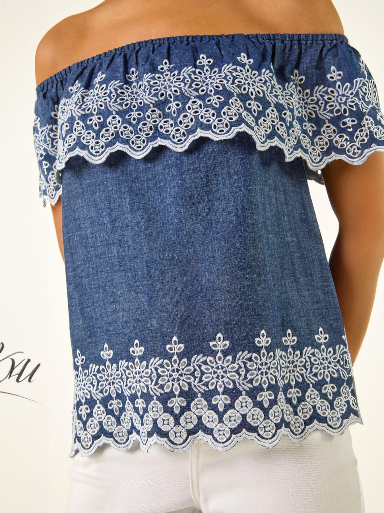 image of roman-embroidery-detail-bardot-top
