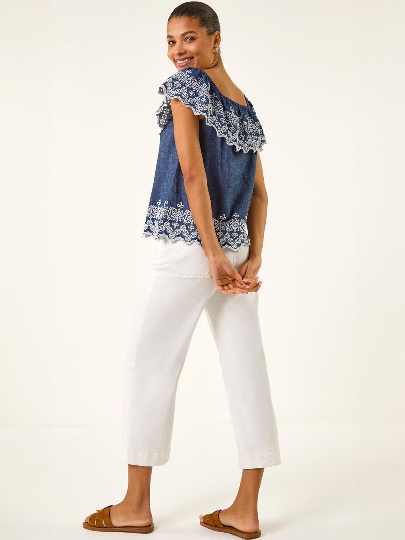 image of roman-embroidery-detail-bardot-top