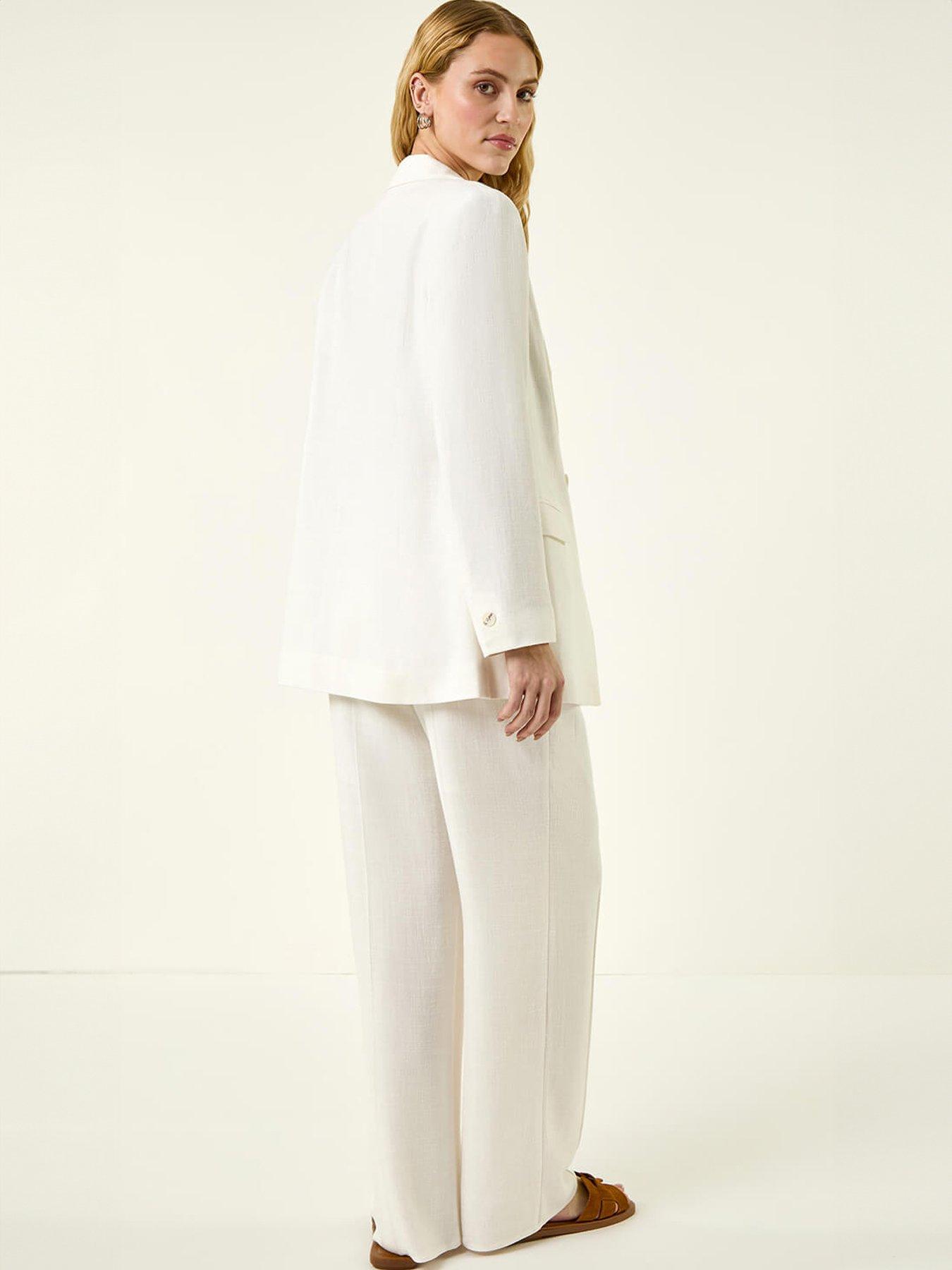 Image 2 of 5 of Roman Linen Mix Blazer