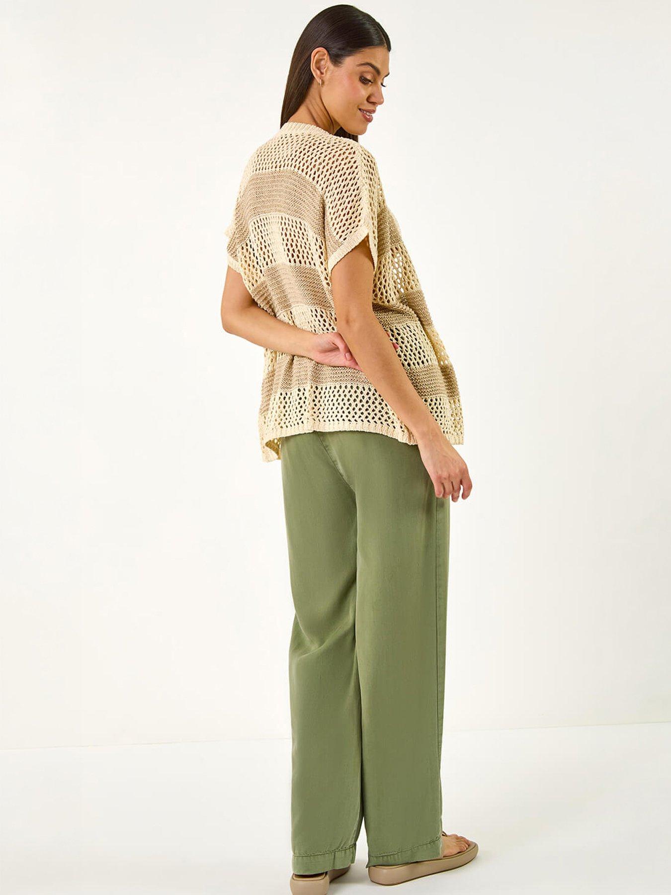 Image 2 of 5 of Roman Colour Block Stripe Cardigan