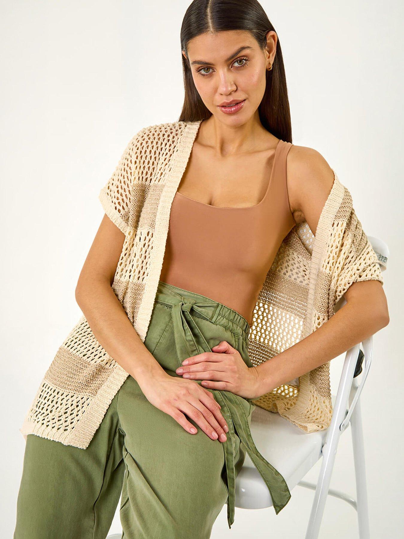 Image 4 of 5 of Roman Colour Block Stripe Cardigan