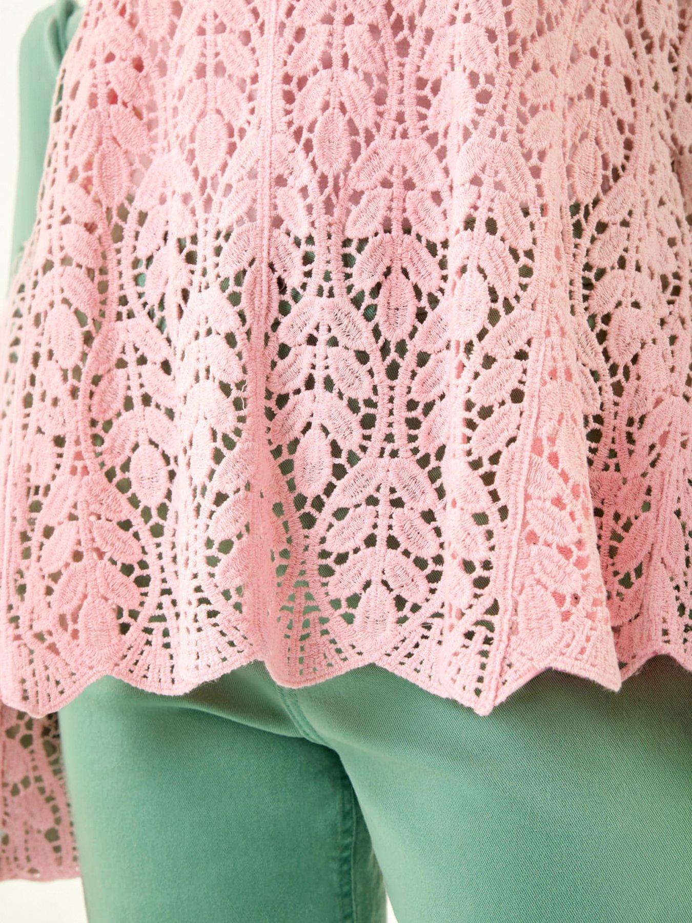  image of roman-crochet-knit-vest-top