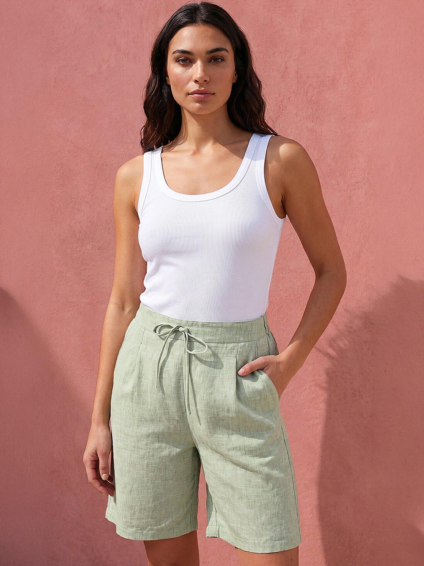 Roman Textured Bermuda Short