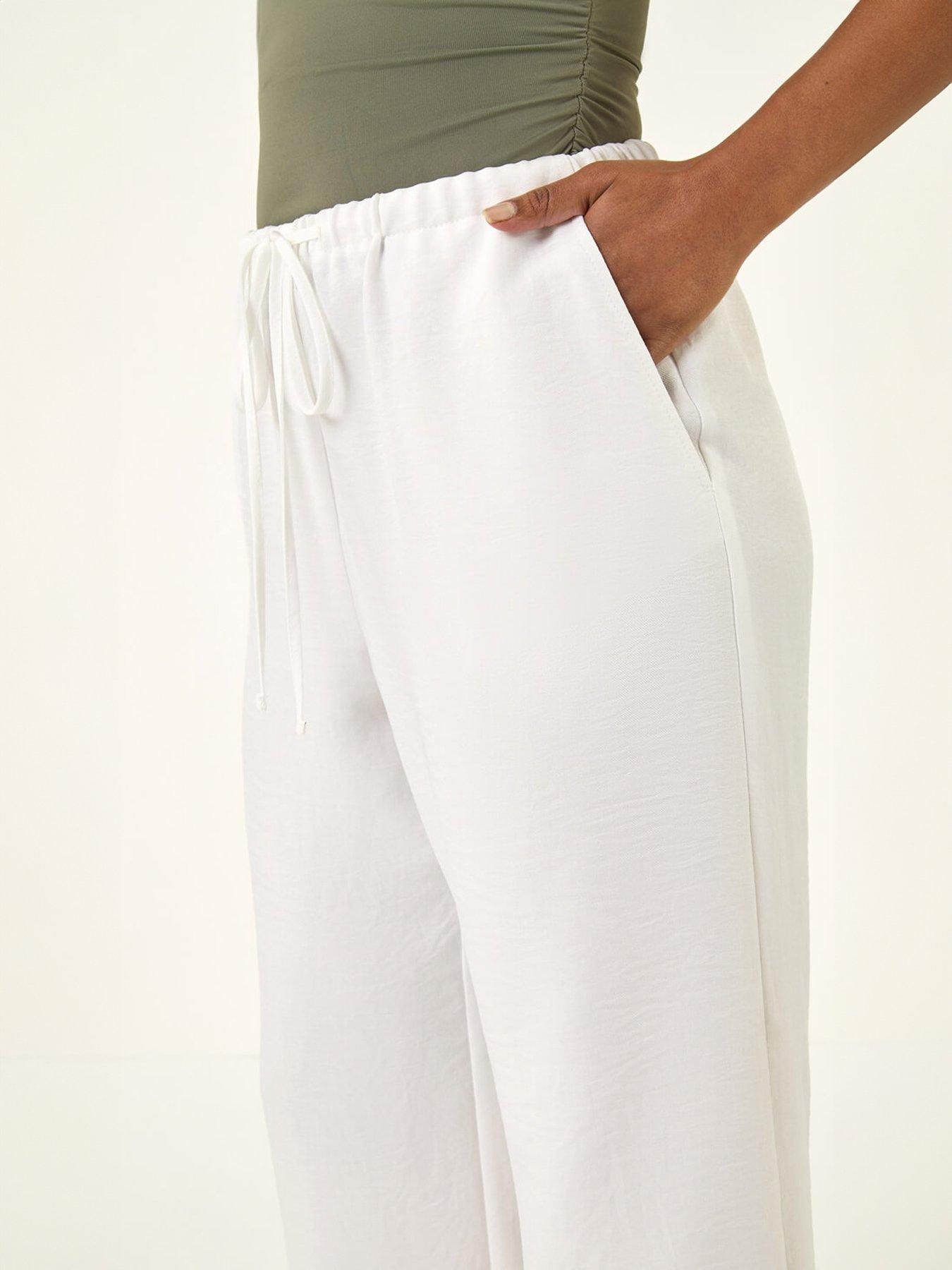  image of roman-petite-pull-on-woven-trouser