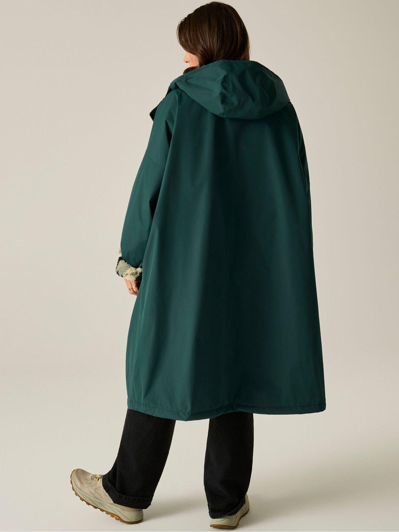 Regatta Adult Waterproof Robe -Deep Pine (Brush Stroke Camo) | Littlewoods
