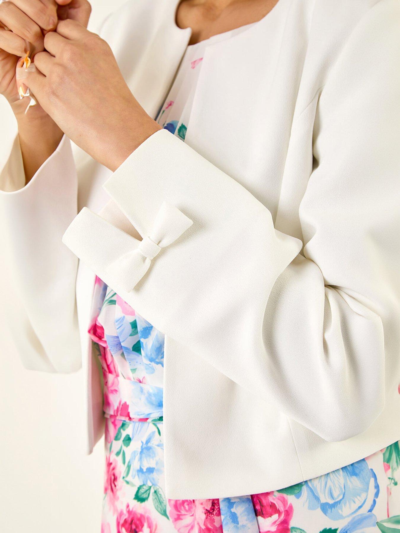  image of roman-rochette-bow-detail-jacket
