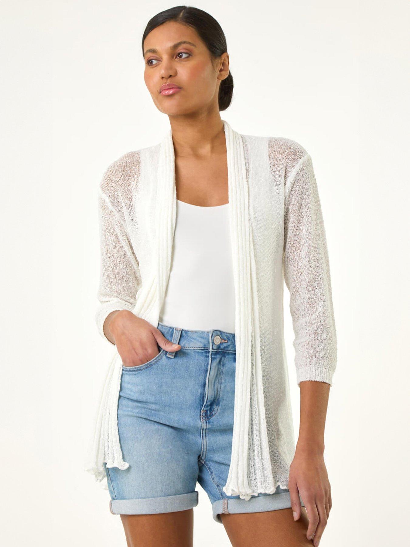 Roman Longline Back Detail Cardigan