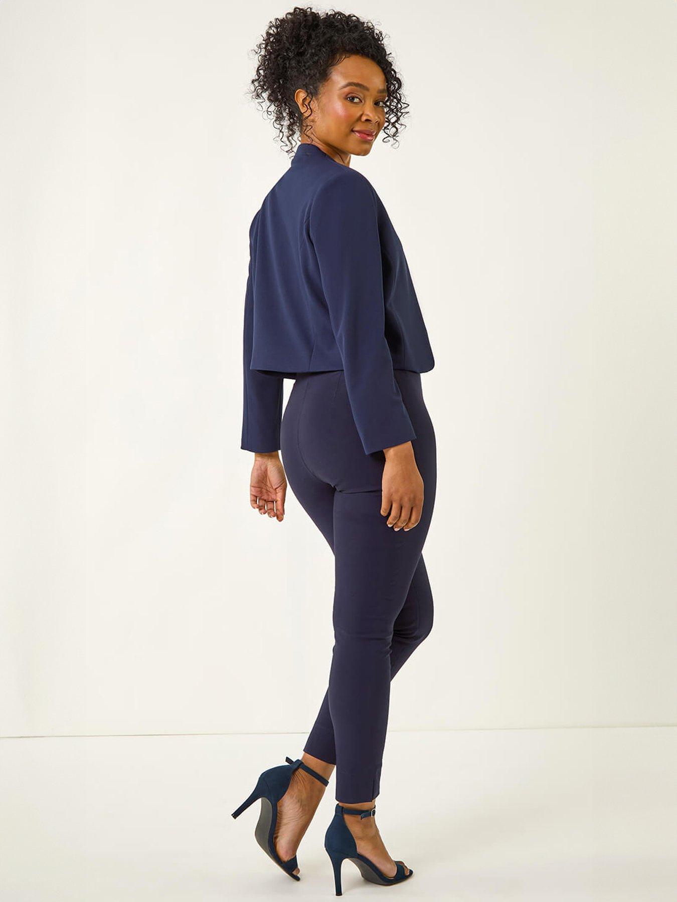 stillFront image of roman-petite-stretch-bolero-jacket