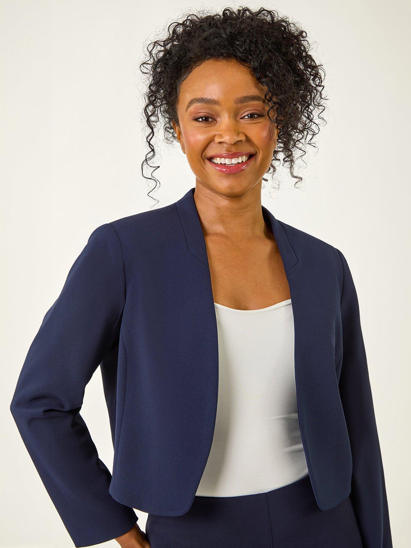 image of roman-petite-stretch-bolero-jacket