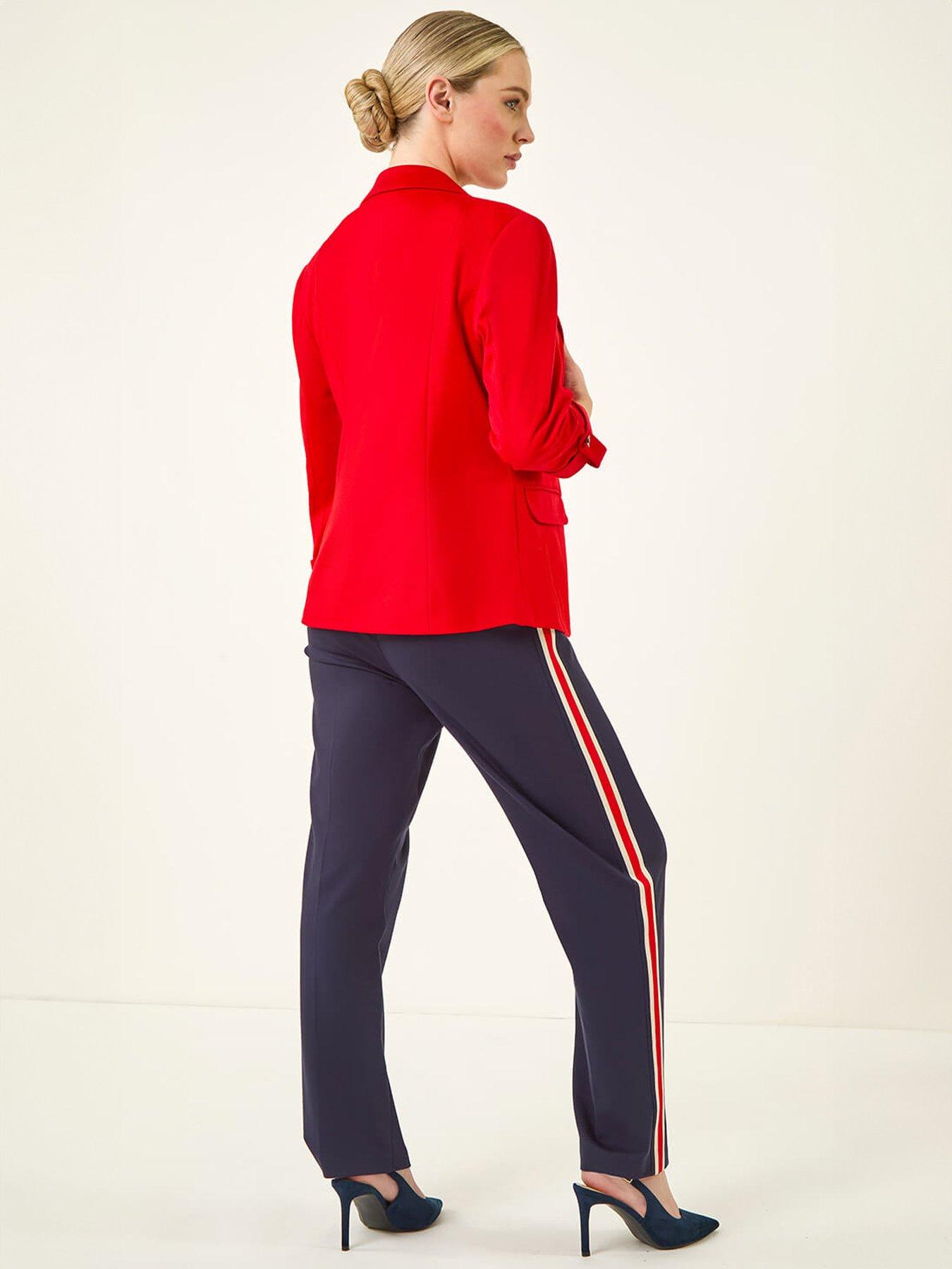  image of roman-petite-pocket-ponte-blazer