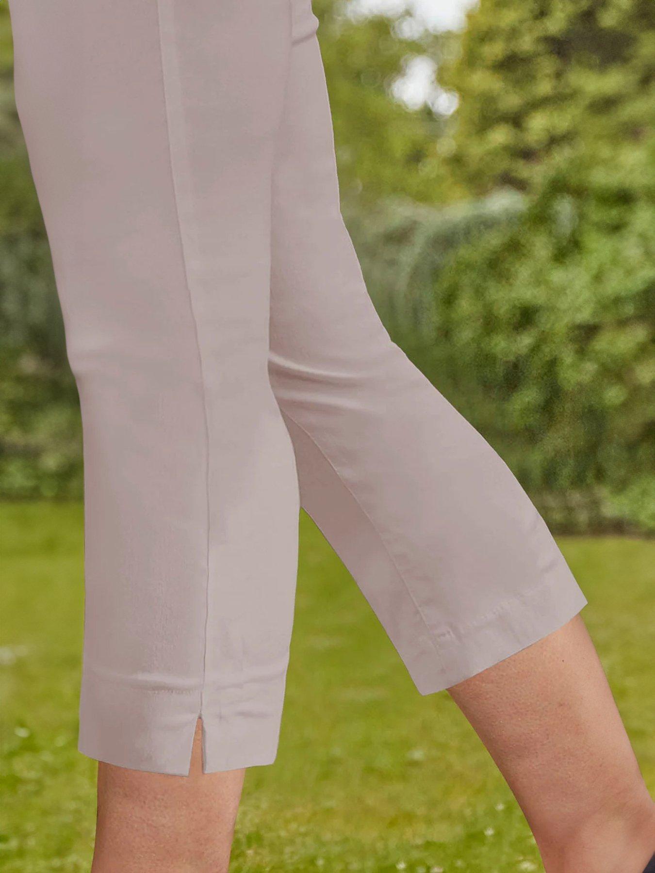  image of roman-cropped-stretch-trousers