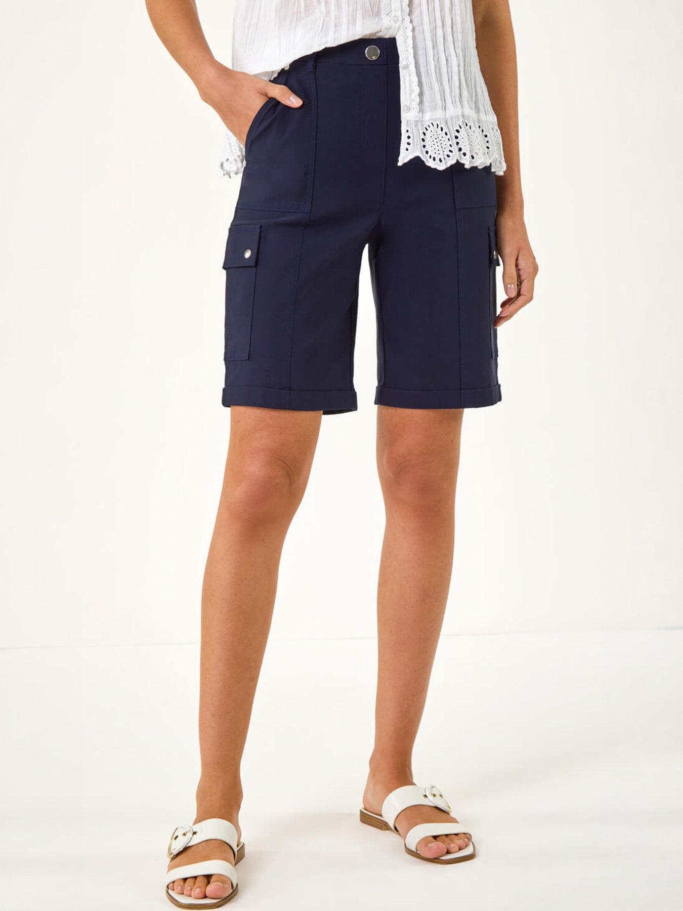  image of roman-cargo-pocket-stretch-shorts