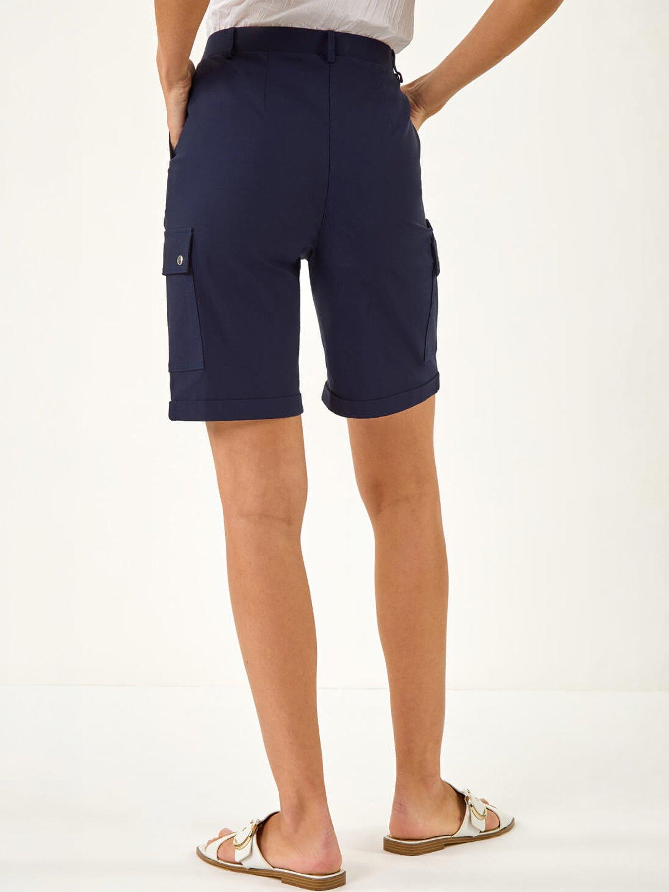  image of roman-cargo-pocket-stretch-shorts