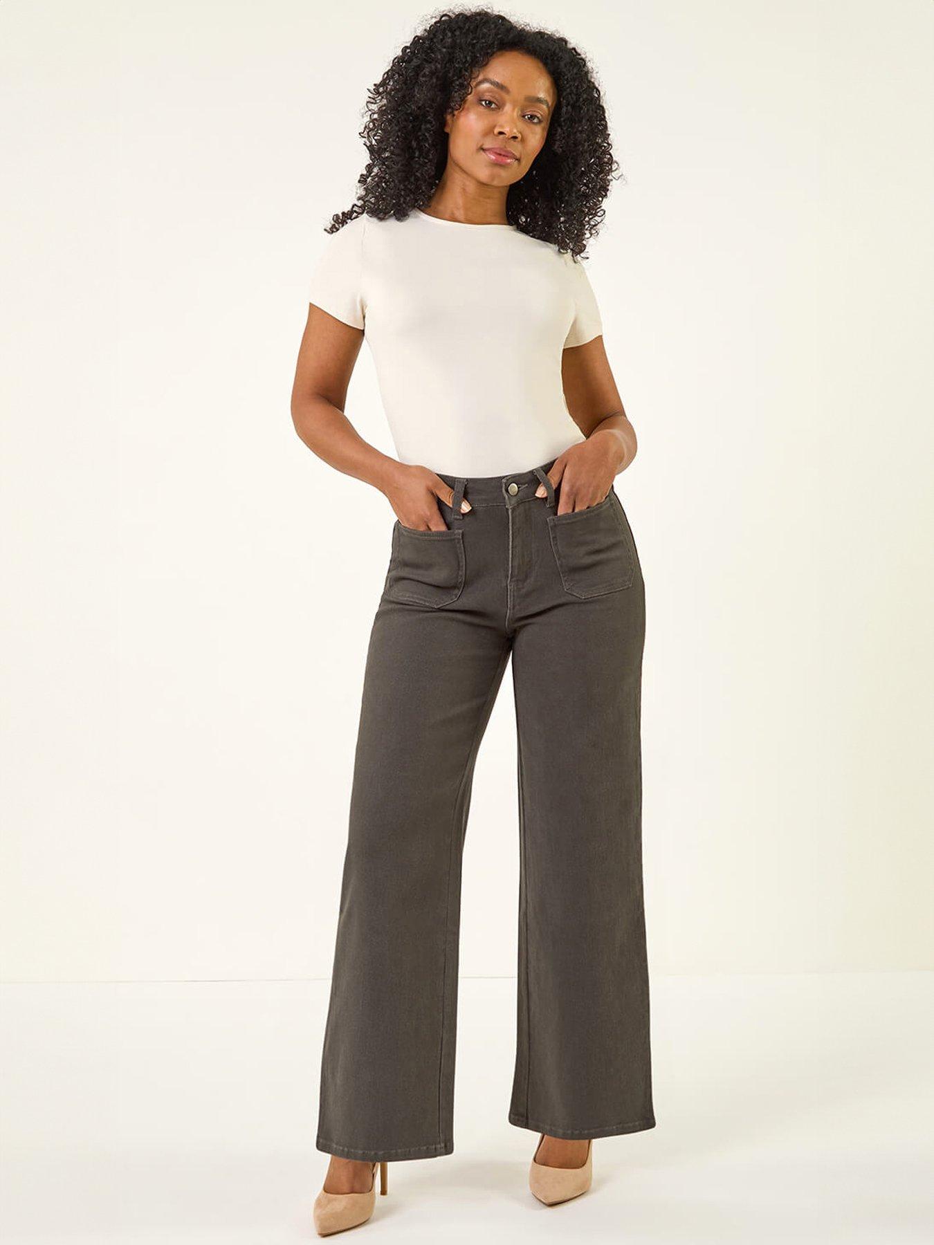 Image 3 of 5 of Roman Petite Cotton Stretch Pocket Jean