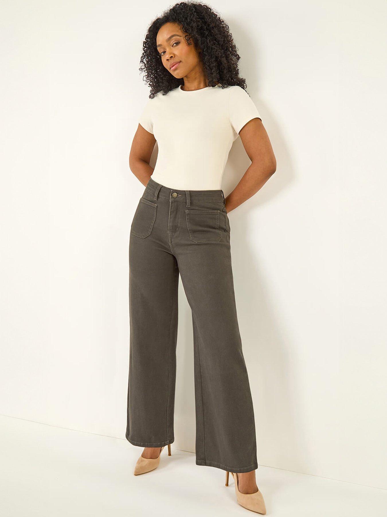Image 4 of 5 of Roman Petite Cotton Stretch Pocket Jean