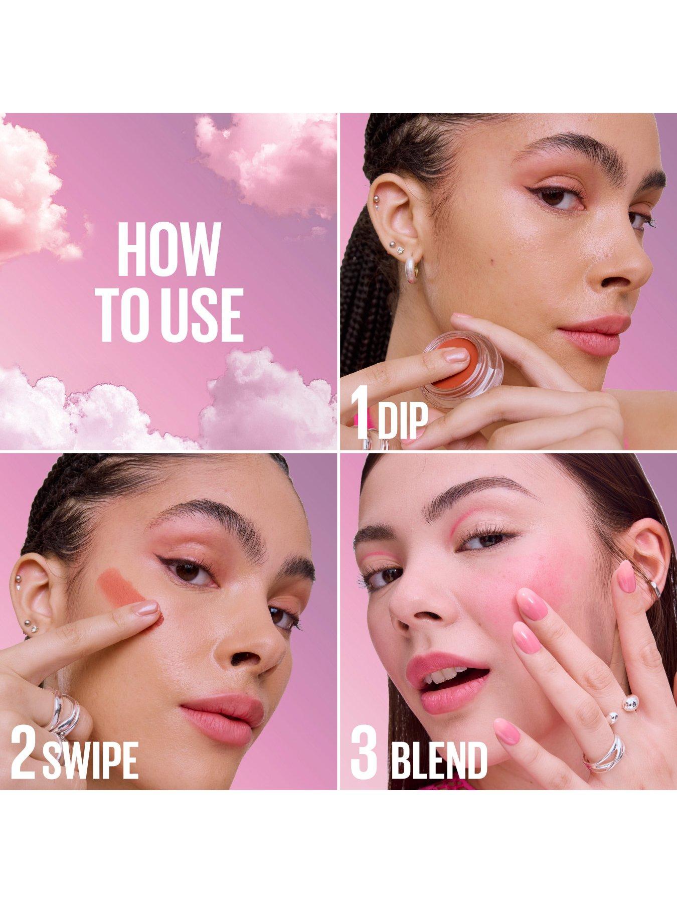 Image 6 of 8 of MAYBELLINE New York Cloudtopia Blush Cheek &amp; Lip Mousse - 9 Dreamy Dawn