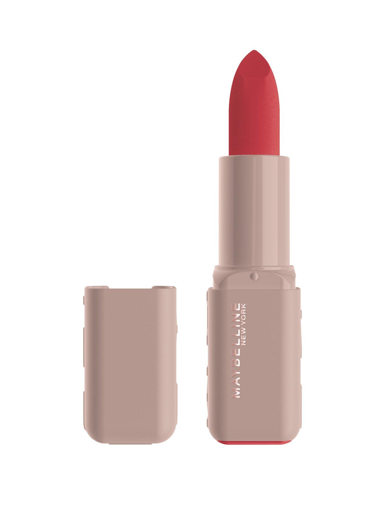 MAYBELLINE New York Maybe It's... Serum Bullet Lipstick, 8H Plumping Moisture, Oil Blend & Hyaluronic Acid, Matte Formula, Shade: 003