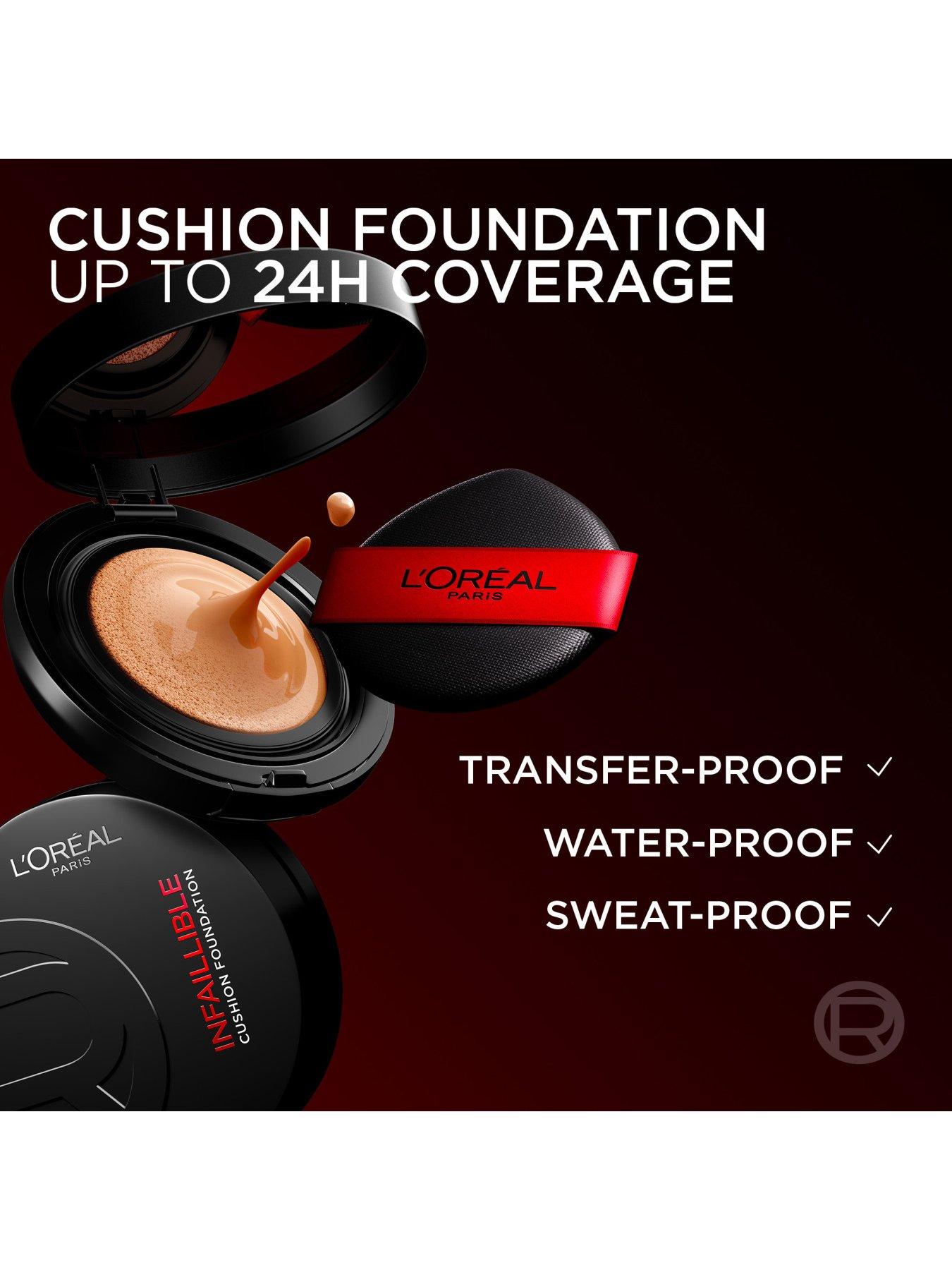 Image 4 of 7 of L'Oreal Paris Infallible Air Wear Cushion Foundation -&nbsp;Shade 130