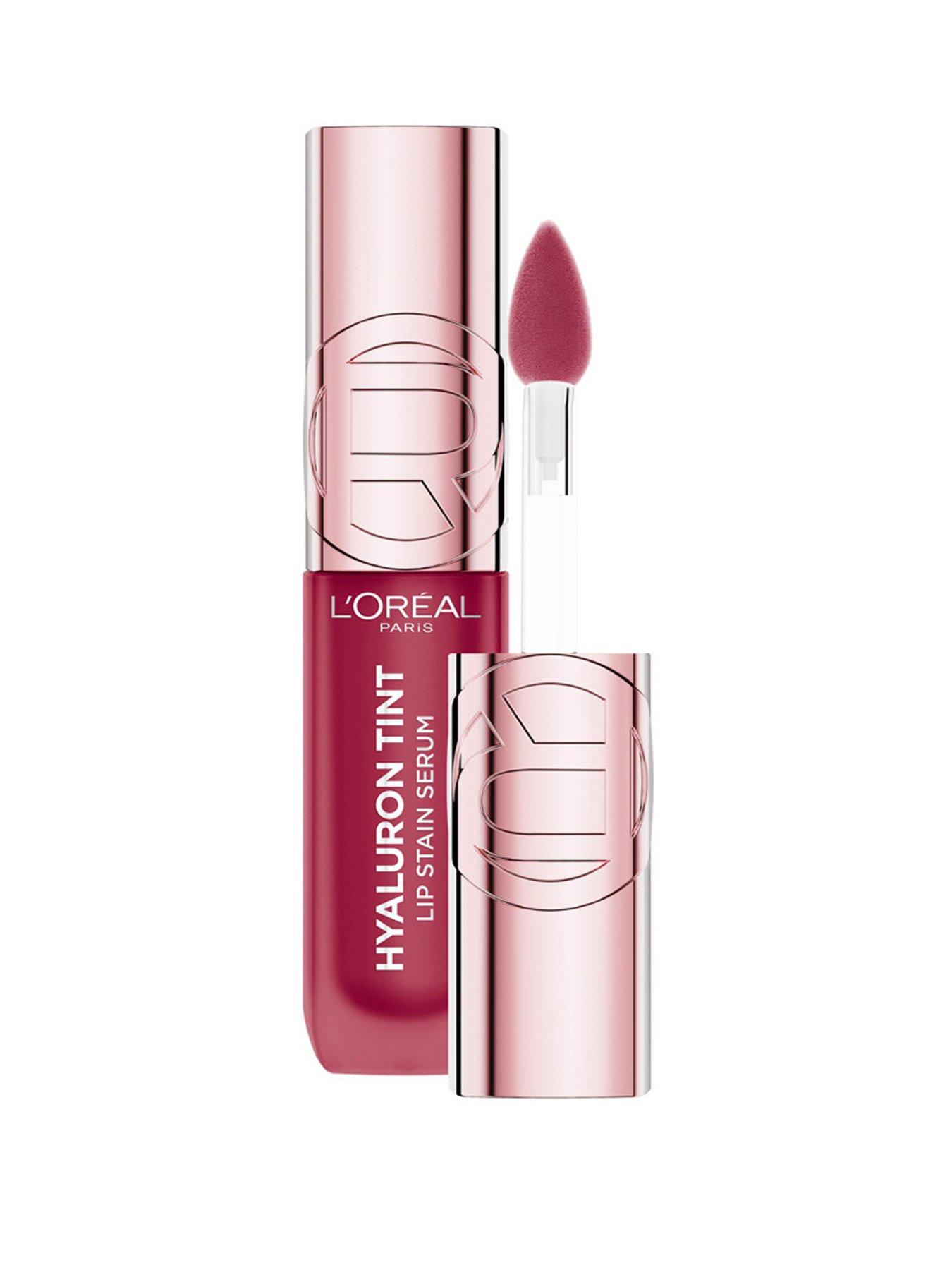 L'Oreal Paris Hyaluron Tint Lip Stain Serum, Hydrating Lip Stain, 485 Nude Espresso