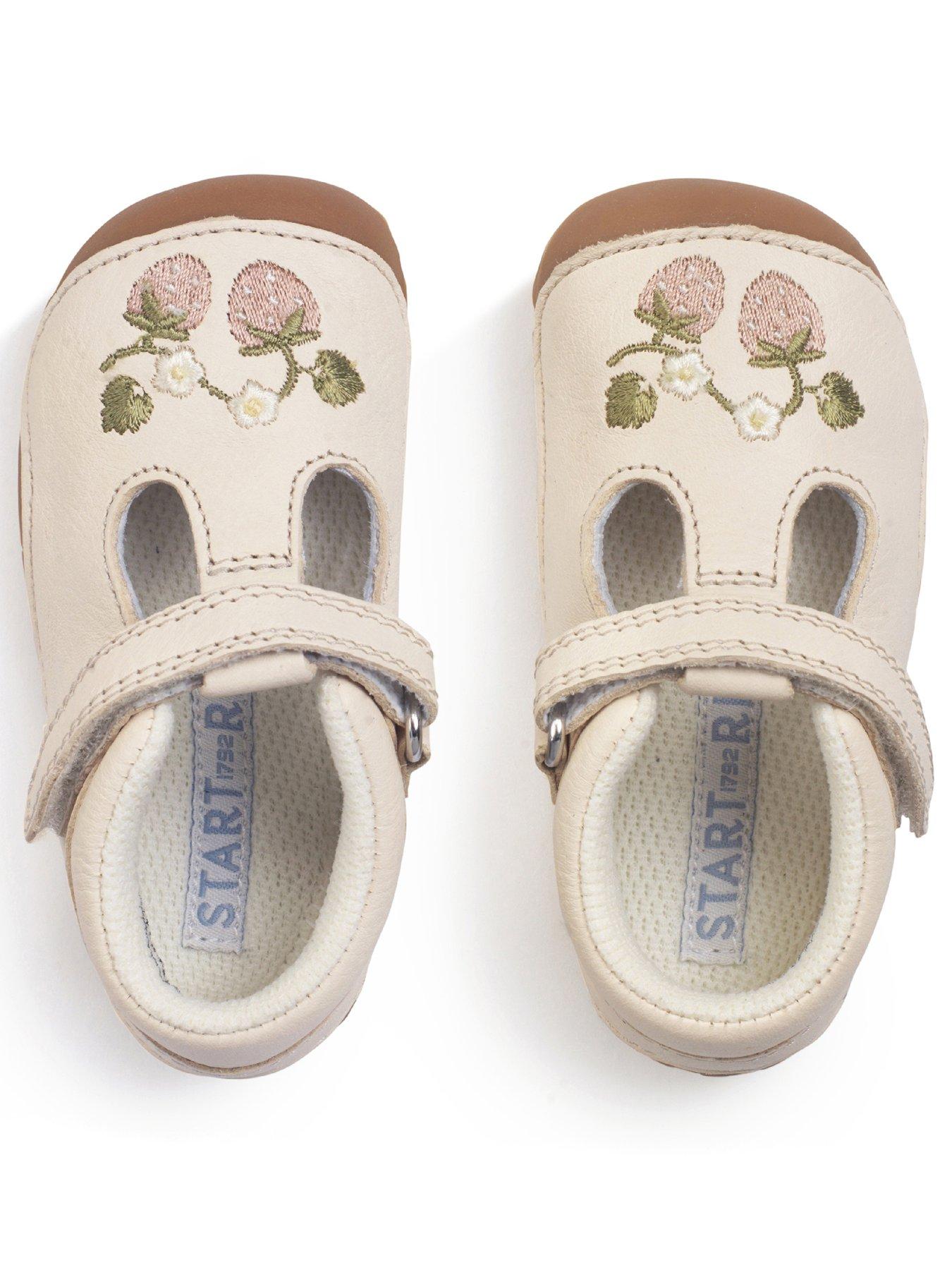 Image 2 of 6 of Start-rite Squish Pre Walker Shoe - Cream