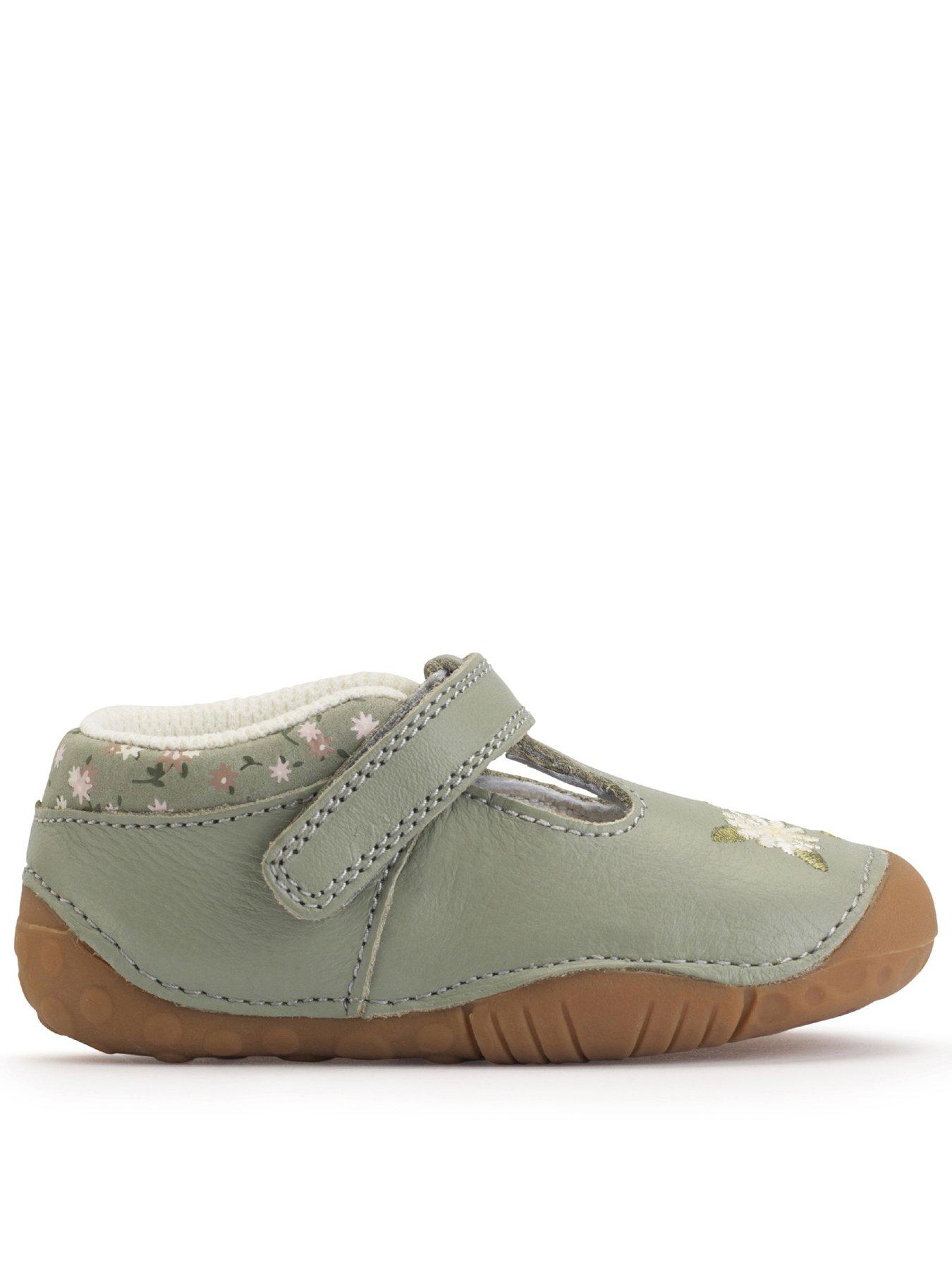 Start-rite Squish Pre Walker Shoe - Dusky Green