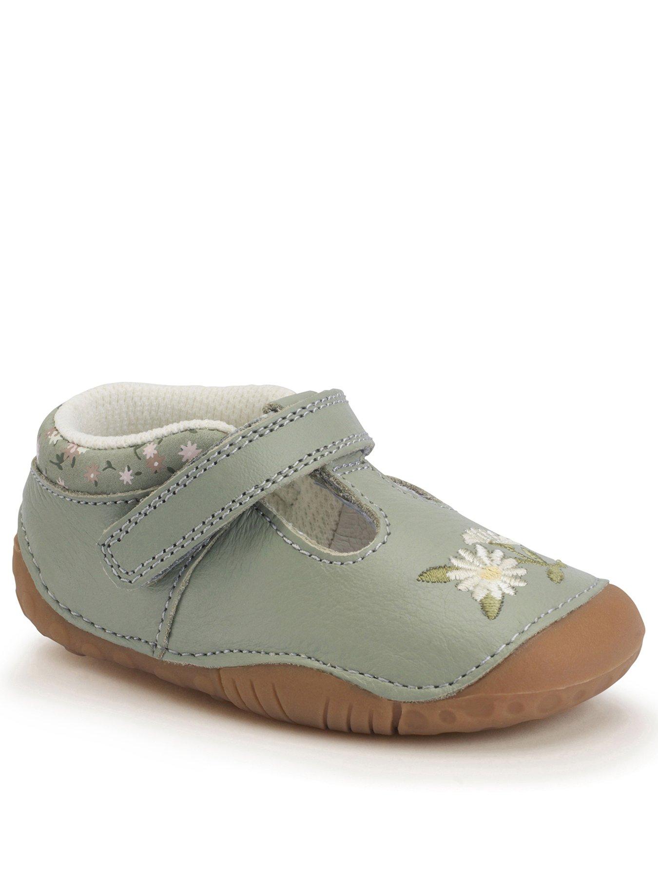 Image 3 of 6 of Start-rite Squish Pre Walker Shoe - Dusky Green