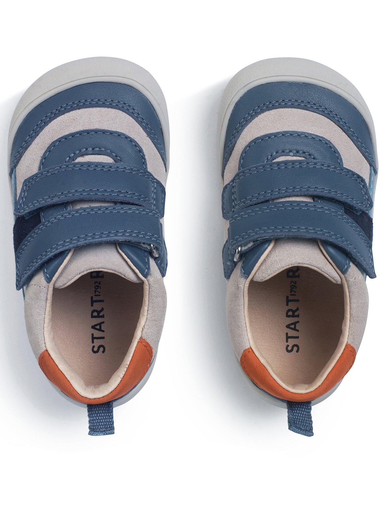 Image 2 of 6 of Start-rite Duel First Walker Shoe - Blue