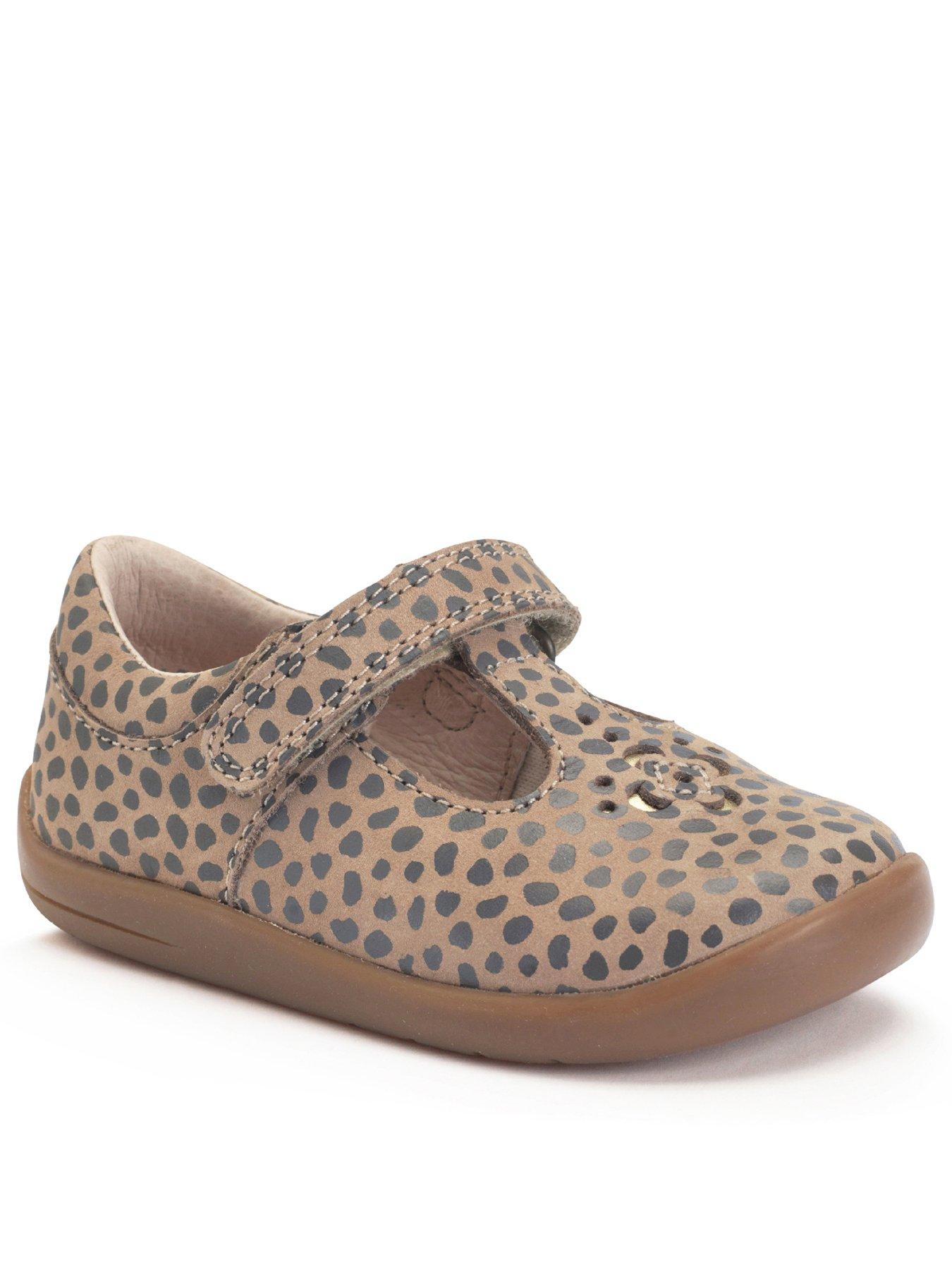 Image 3 of 6 of Start-rite Eternal T - Bar Shoes - Leopard